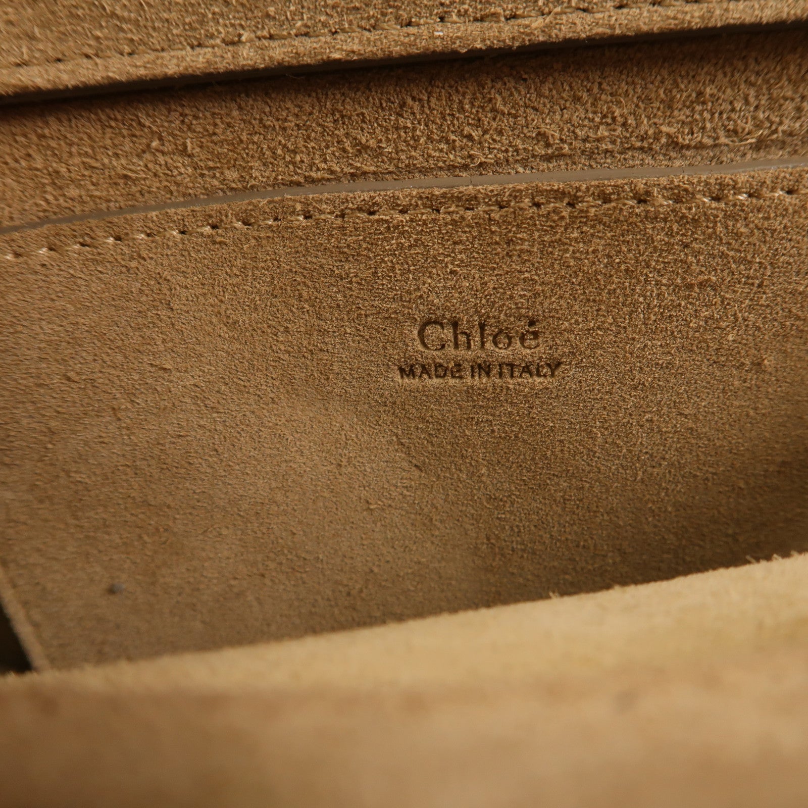 Chloe 牛皮皮革Pixie Bag金扣肩背袋