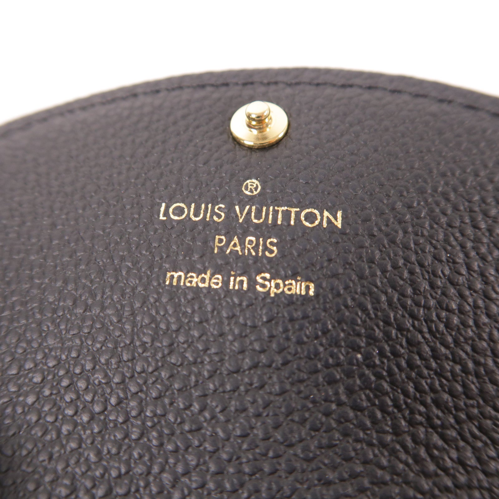 LOUIS VUITTON Monogram Empreinte Rosalie Coin Purse金扣零錢包