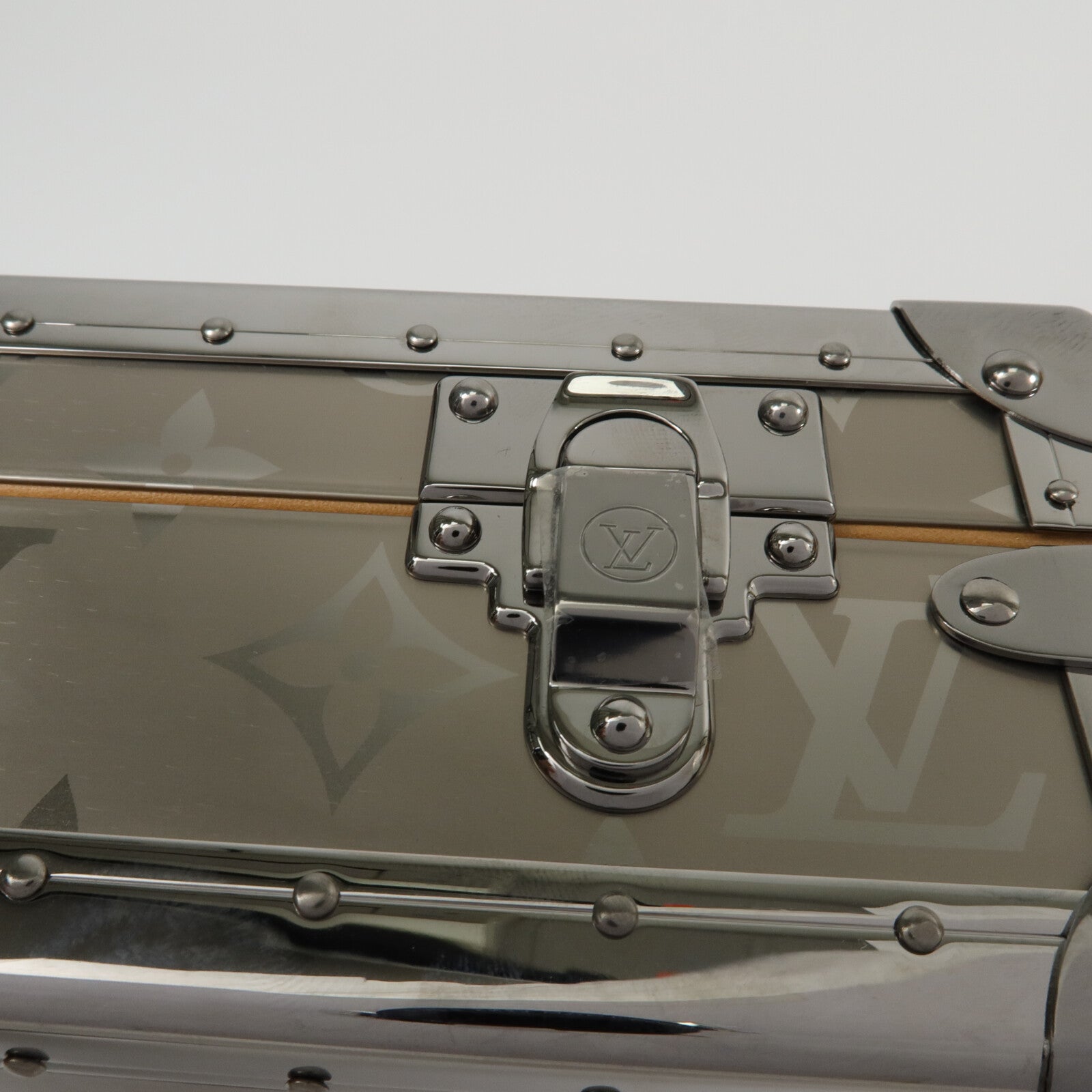 LOUIS VUITTON Monogram Titanium Clutch Box手拿包