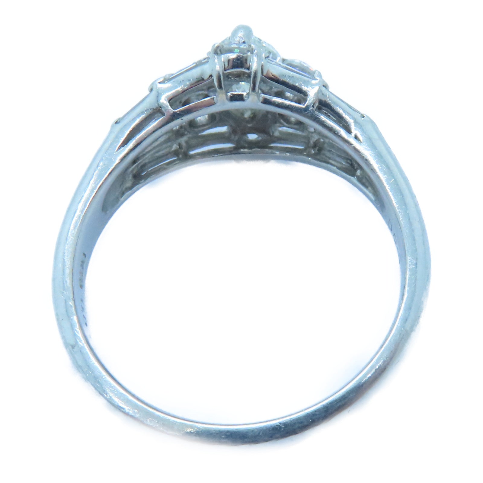 JEWELRY 【激減優惠】PT900鉑金Diamond Ring 0.876ct/0.88ct鑽石戒指US#9.25