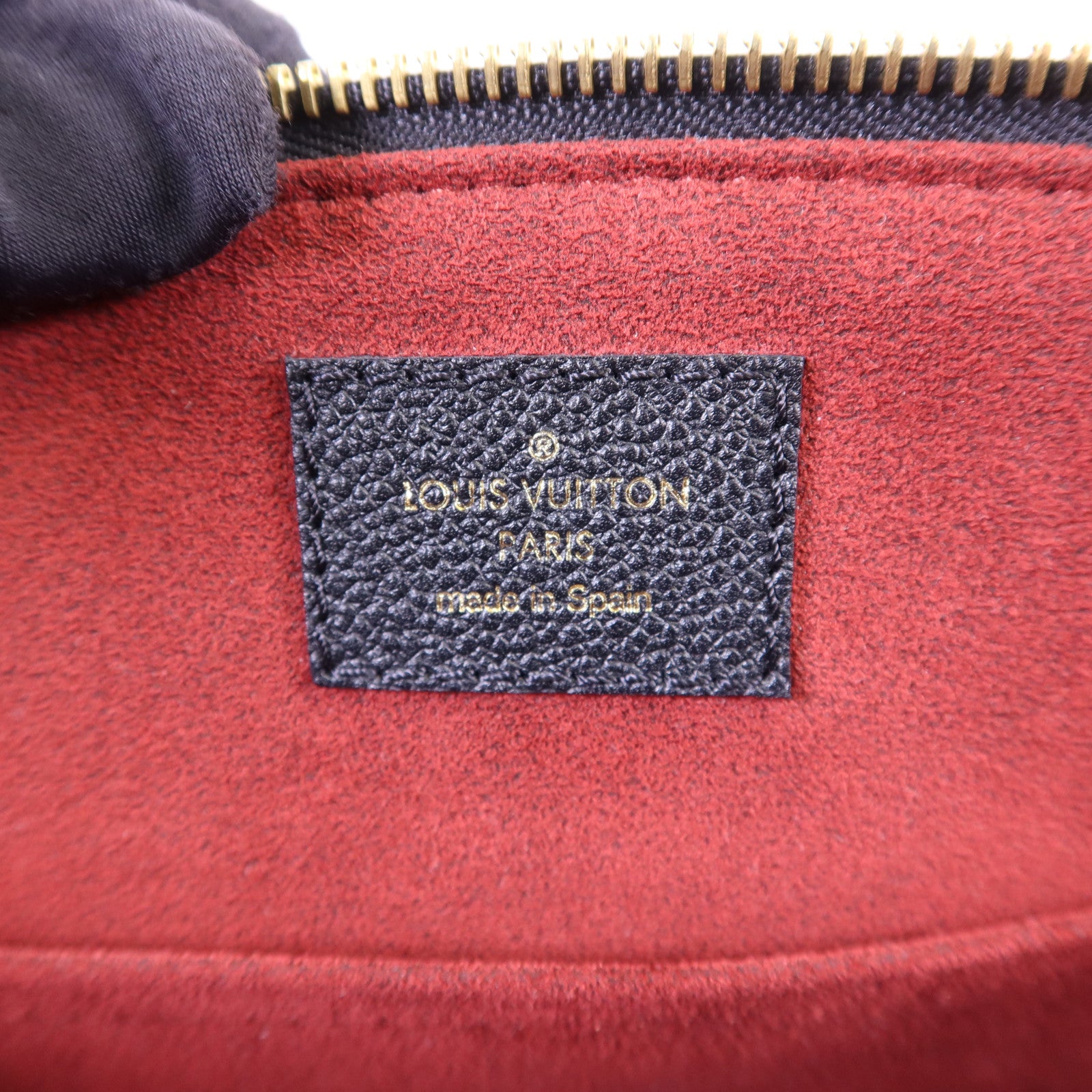 LOUIS VUITTON Monogram Empreinte Petit Palais金扣手挽肩背兩用袋