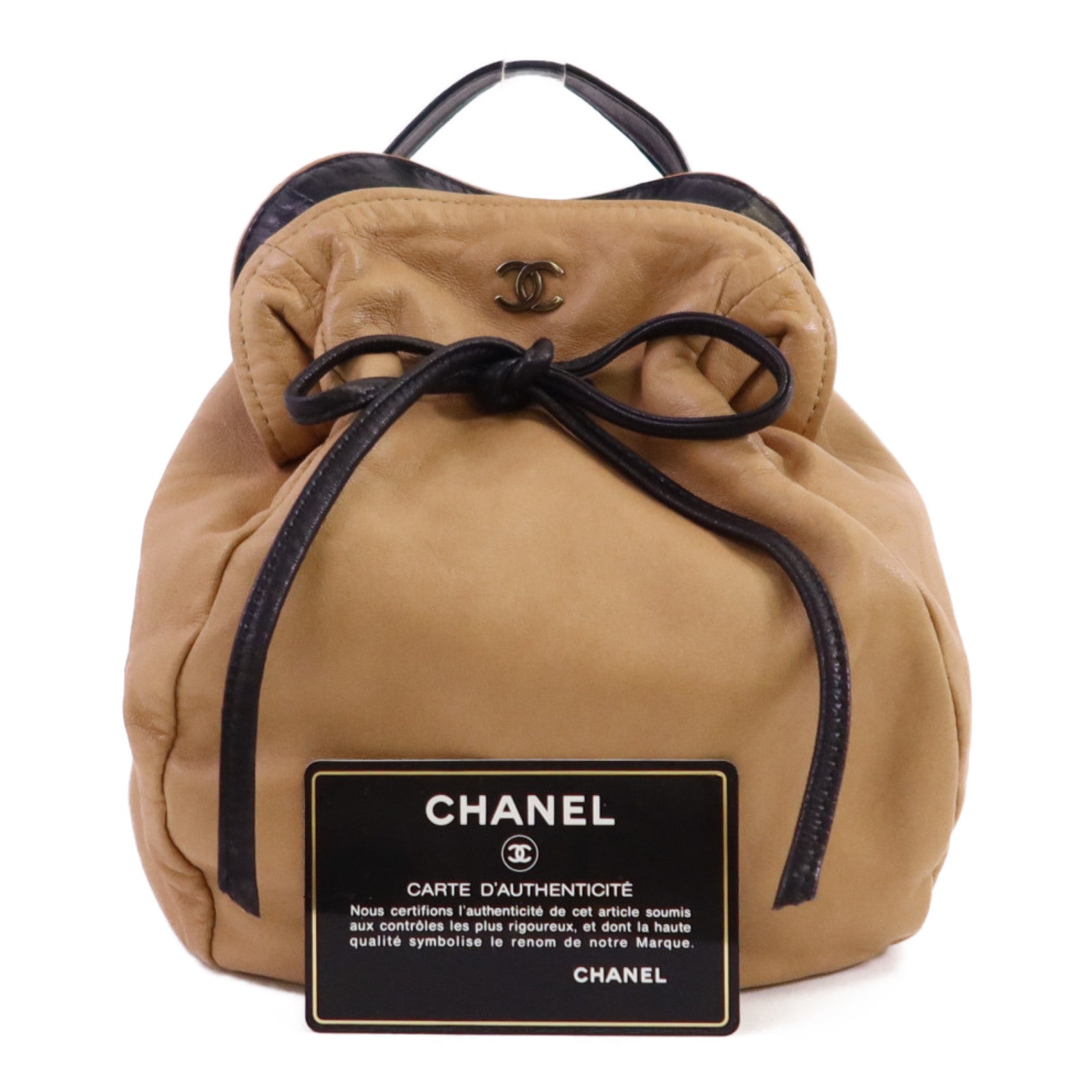 CHANEL 【激減優惠】羊皮皮革Hand Bag手挽袋