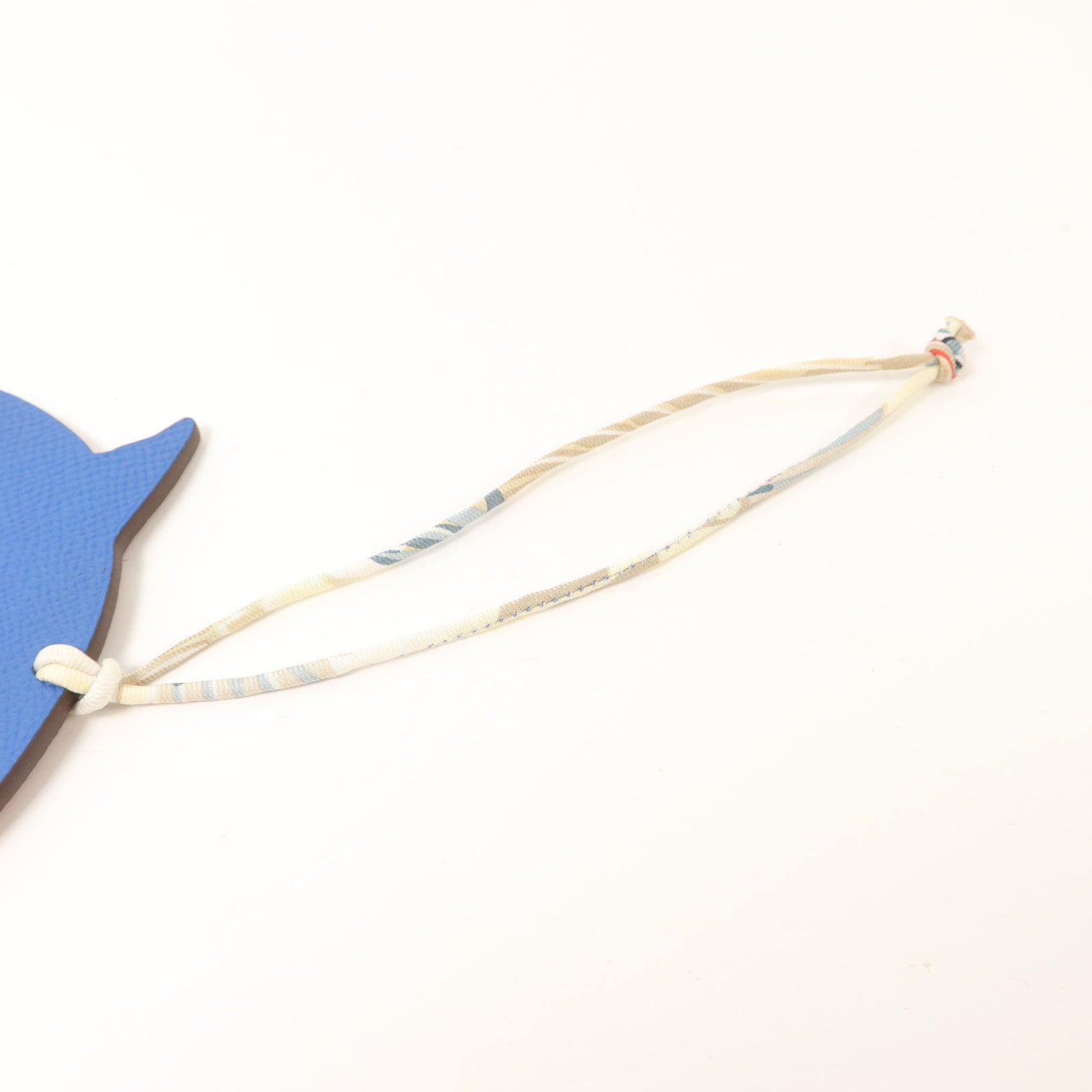 HERMES Epsom/Togo皮革Petit H Dolphin掛飾