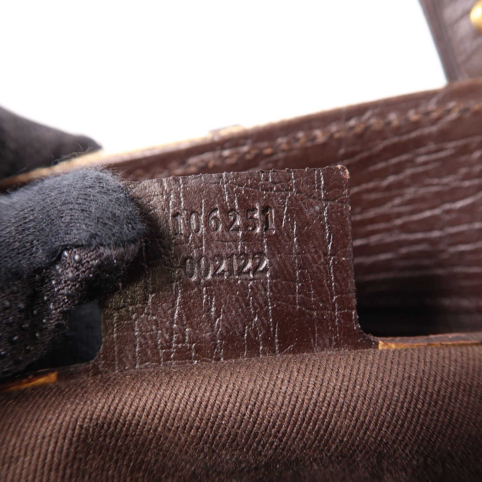 GUCCI 【激減優惠】帆布/皮革Hand Bag金扣手挽袋