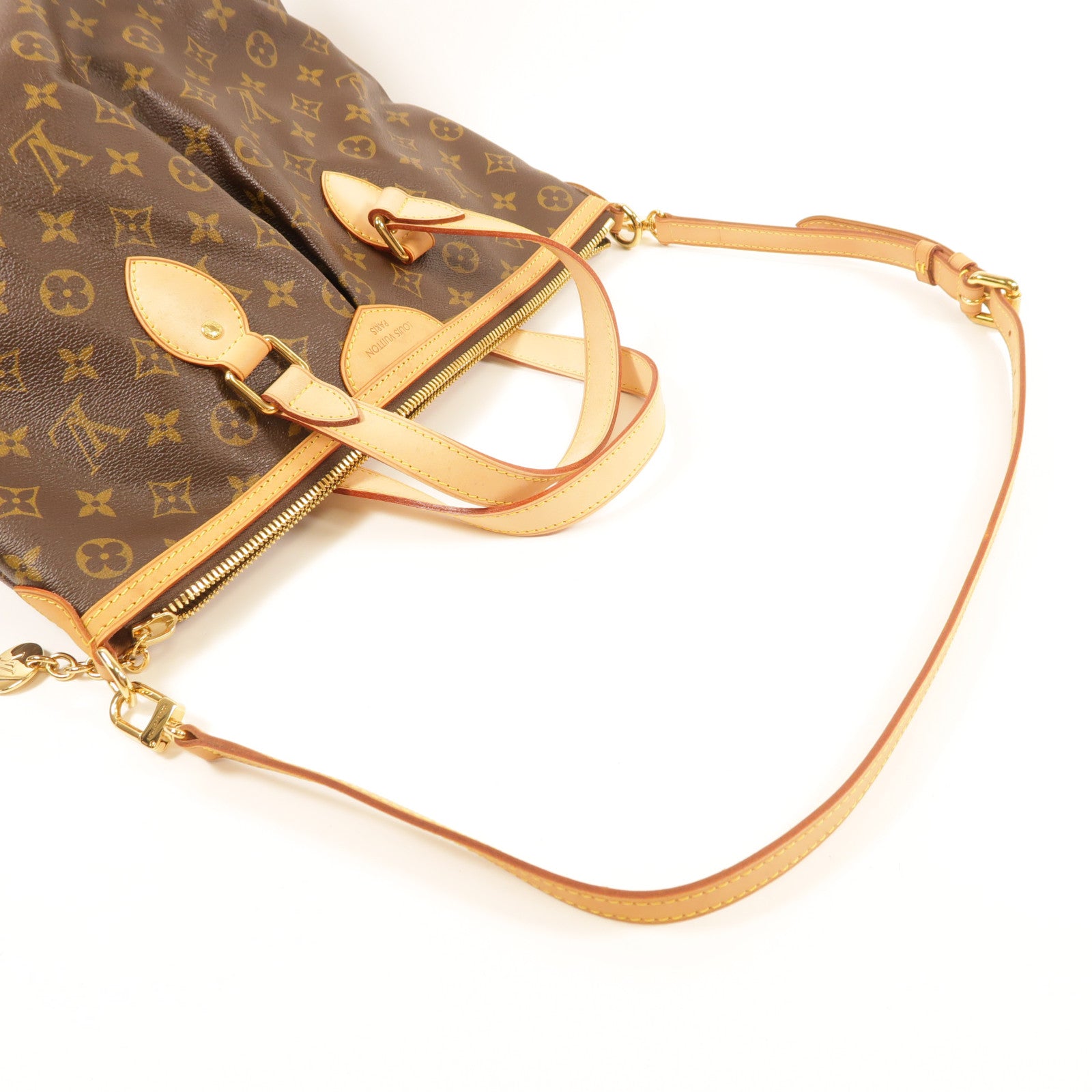 LOUIS VUITTON Monogram Palermo PM金扣手挽肩背兩用袋
