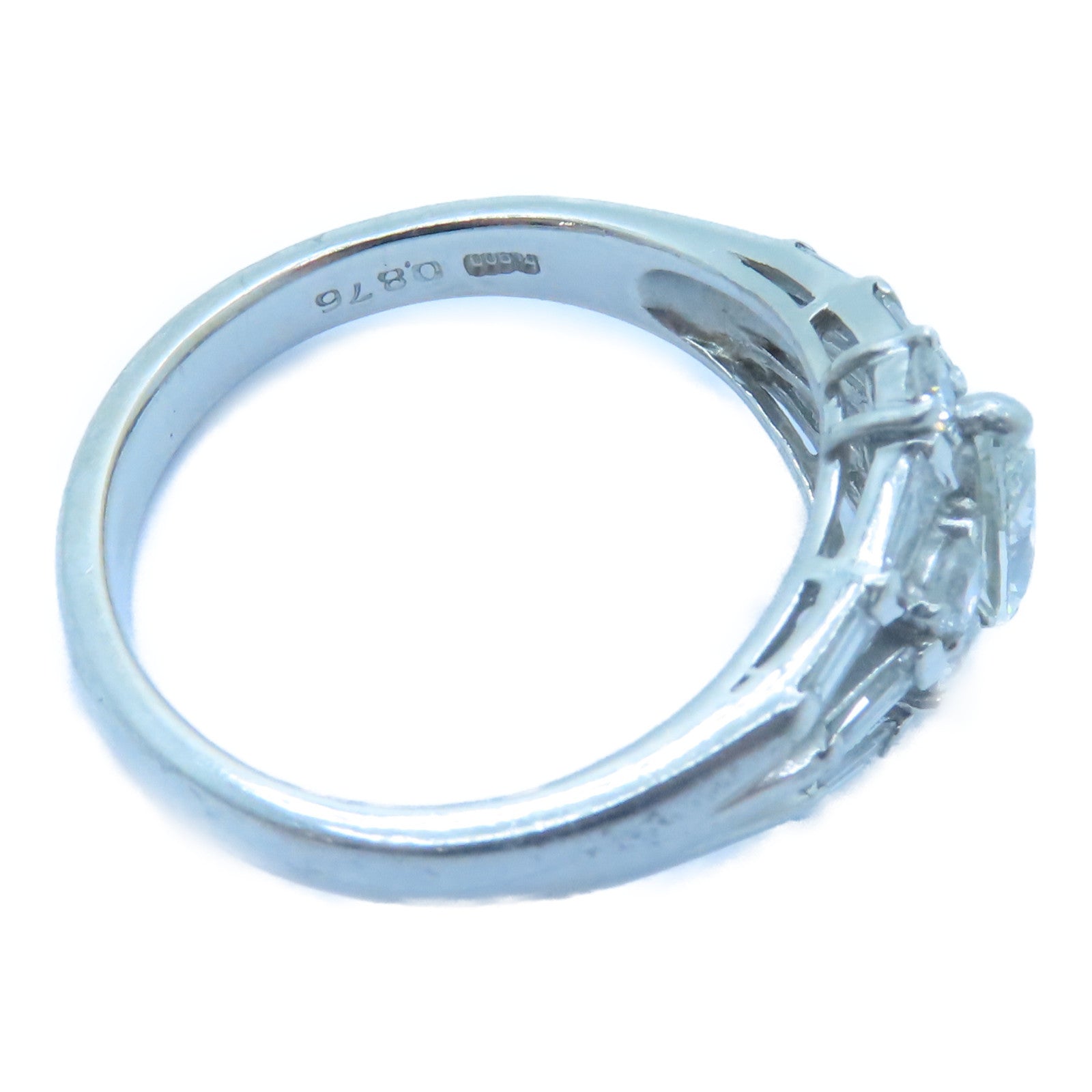 JEWELRY 【激減優惠】PT900鉑金Diamond Ring 0.876ct/0.88ct鑽石戒指US#9.25
