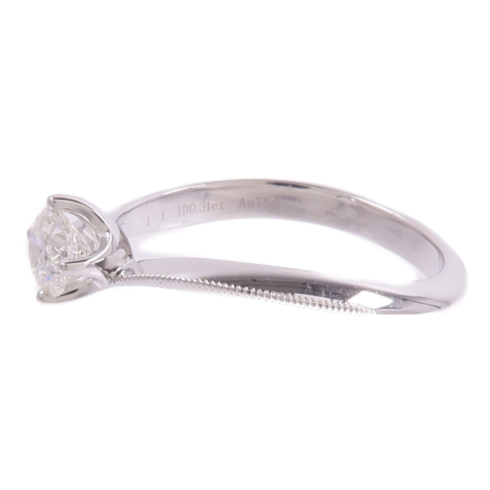 JEWELRY 18K白金Diamond Ring鑽石戒指