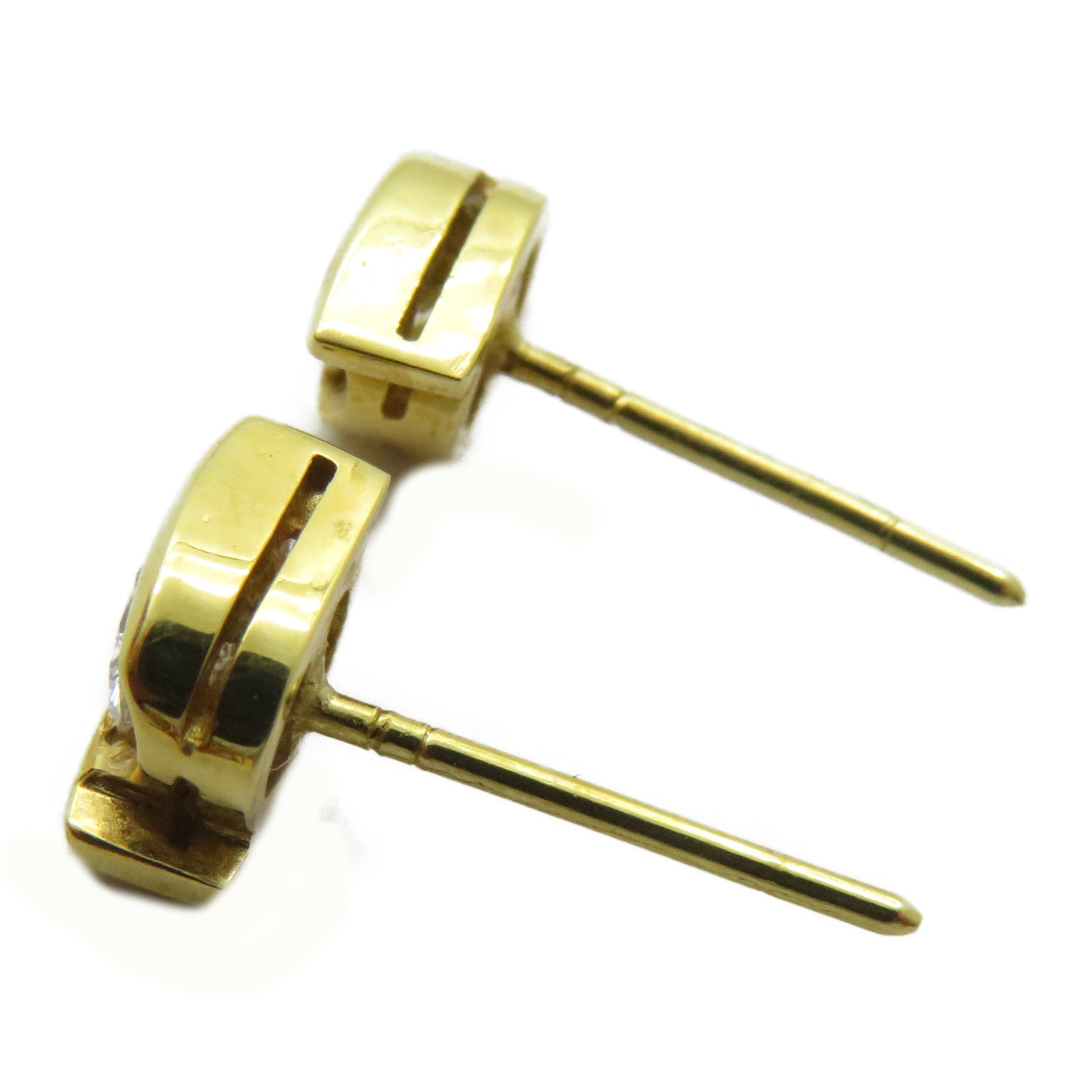 JEWELRY 18K黃金Diamond Earrings 0.36ct鑽石耳環