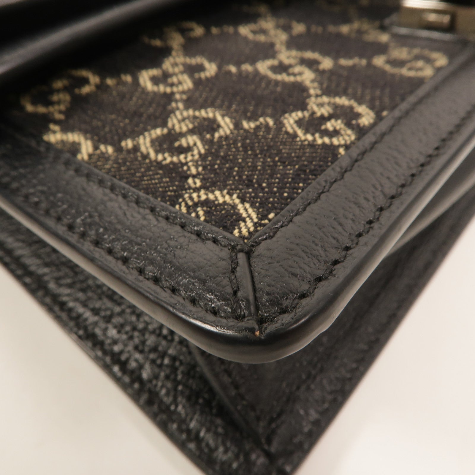 GUCCI 牛仔布Dionysus Medium鏈帶肩背袋