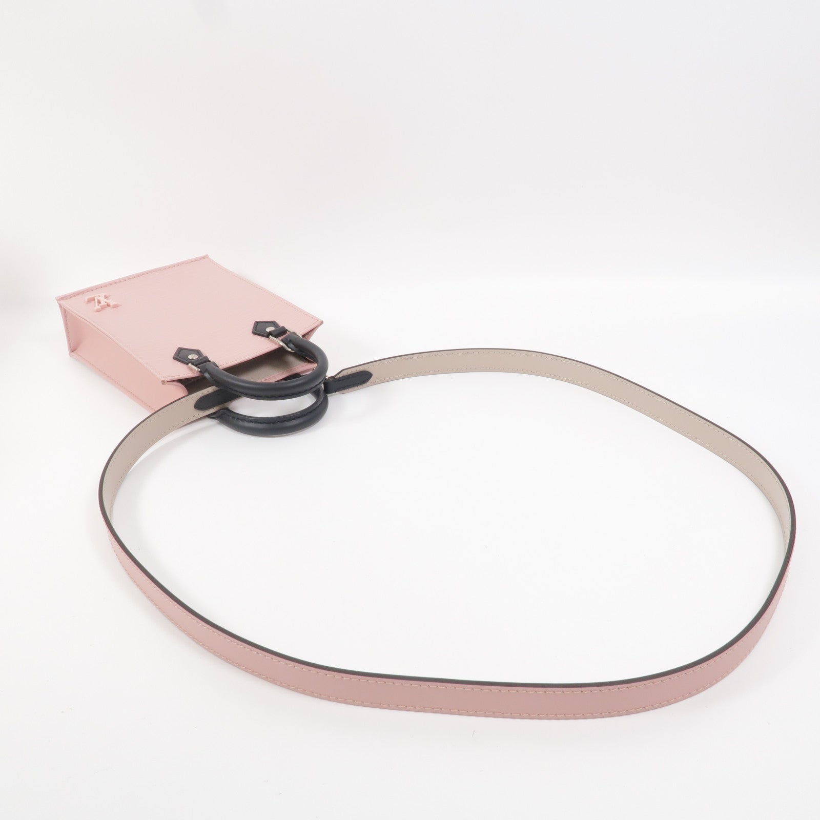 LOUIS VUITTON Epi Petit Sac Plat手挽肩背兩用袋