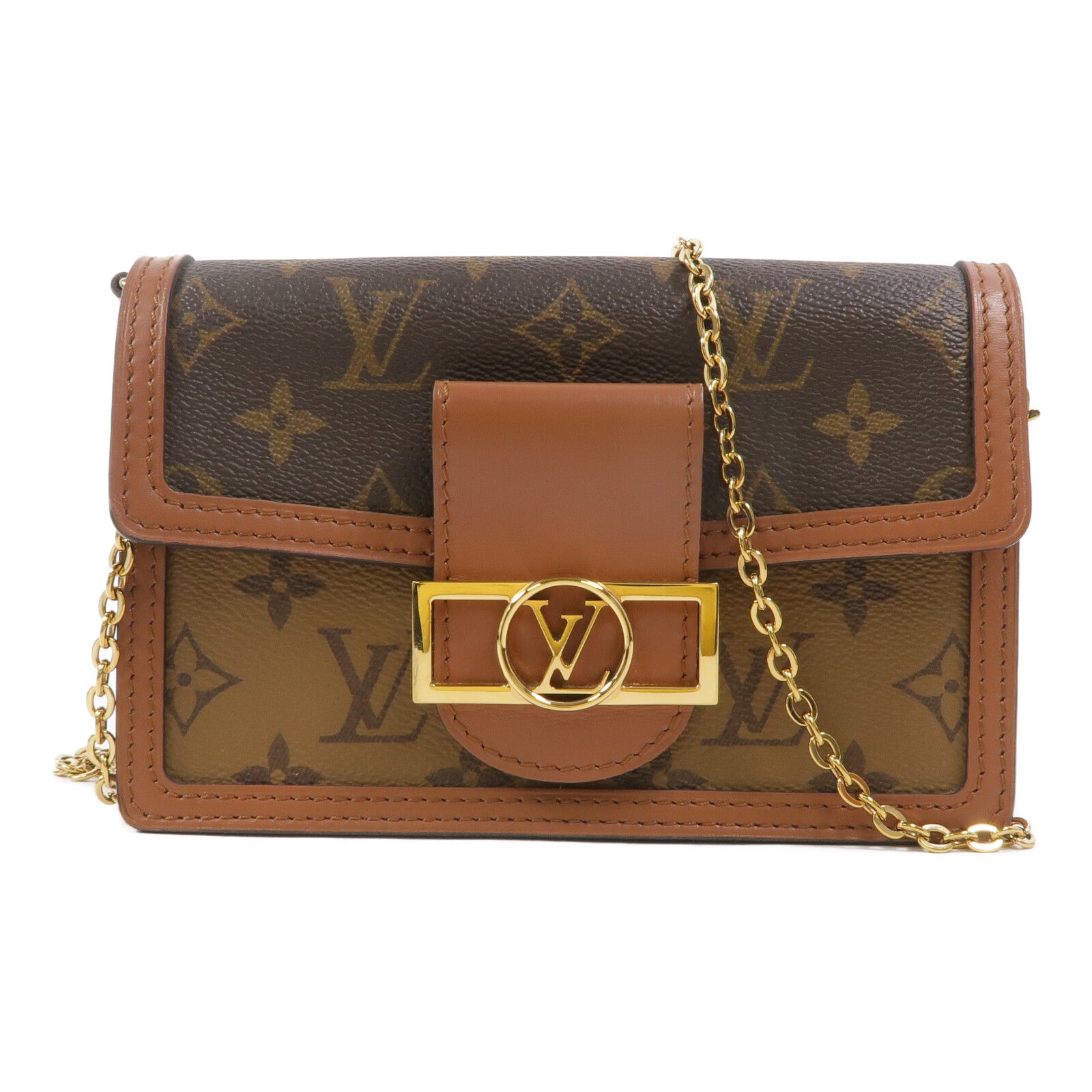 LOUIS VUITTON Monogram Reverse Dauphine肩背袋