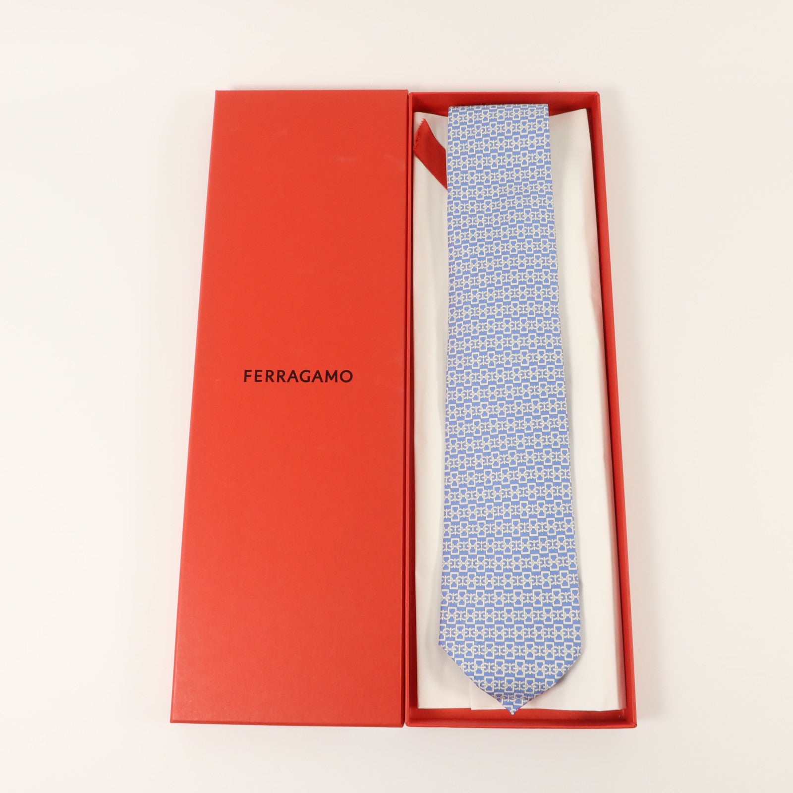 Salvatore Ferragamo 絲質Necktie領帶
