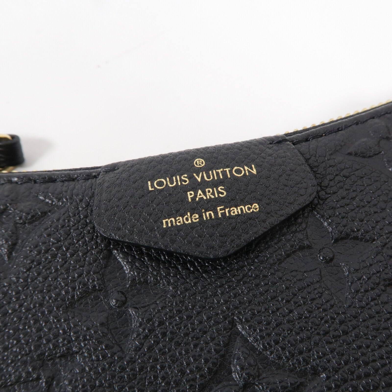 LOUIS VUITTON Monogram Empreinte Easy Pouch On Strap手挽肩背兩用袋