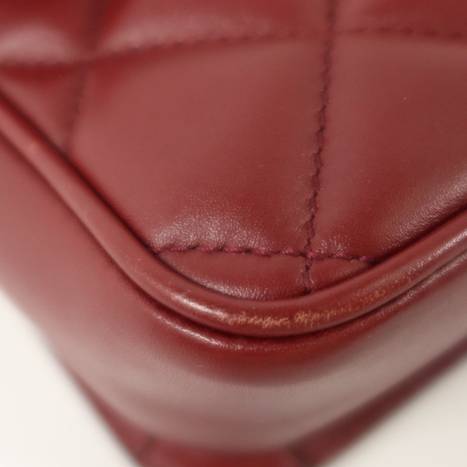 GUCCI 牛皮皮革Decco Mini Chain Shoulder Bag金扣鏈帶肩背袋