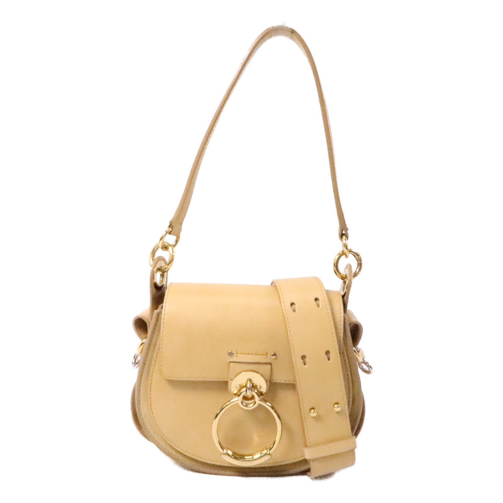 Chloe 牛皮皮革2 Way Shoulder Bag手挽肩背兩用袋