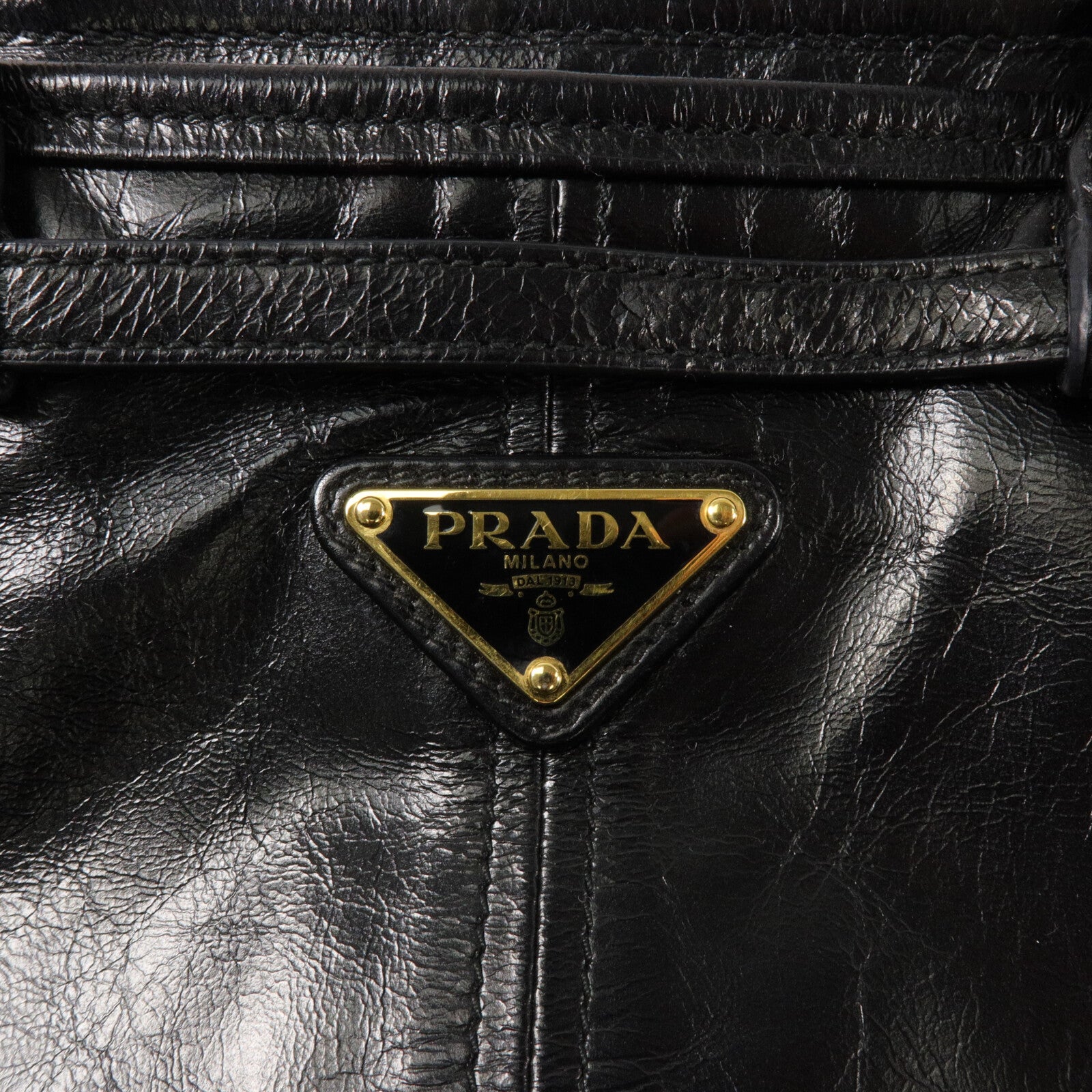 PRADA 牛皮皮革Bonnie Medium手挽肩背兩用袋