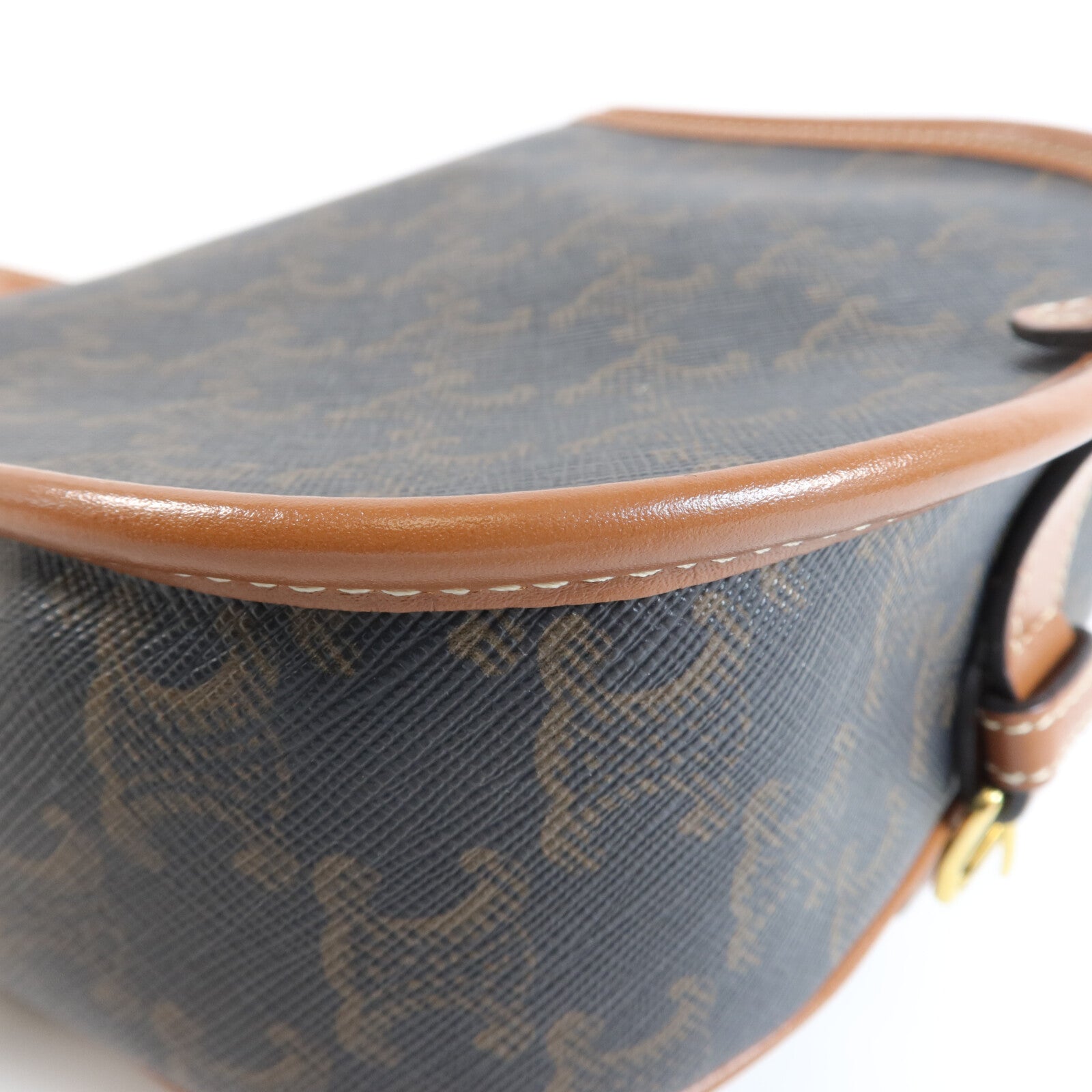 CELINE 塗層帆布Folco Medium肩背袋