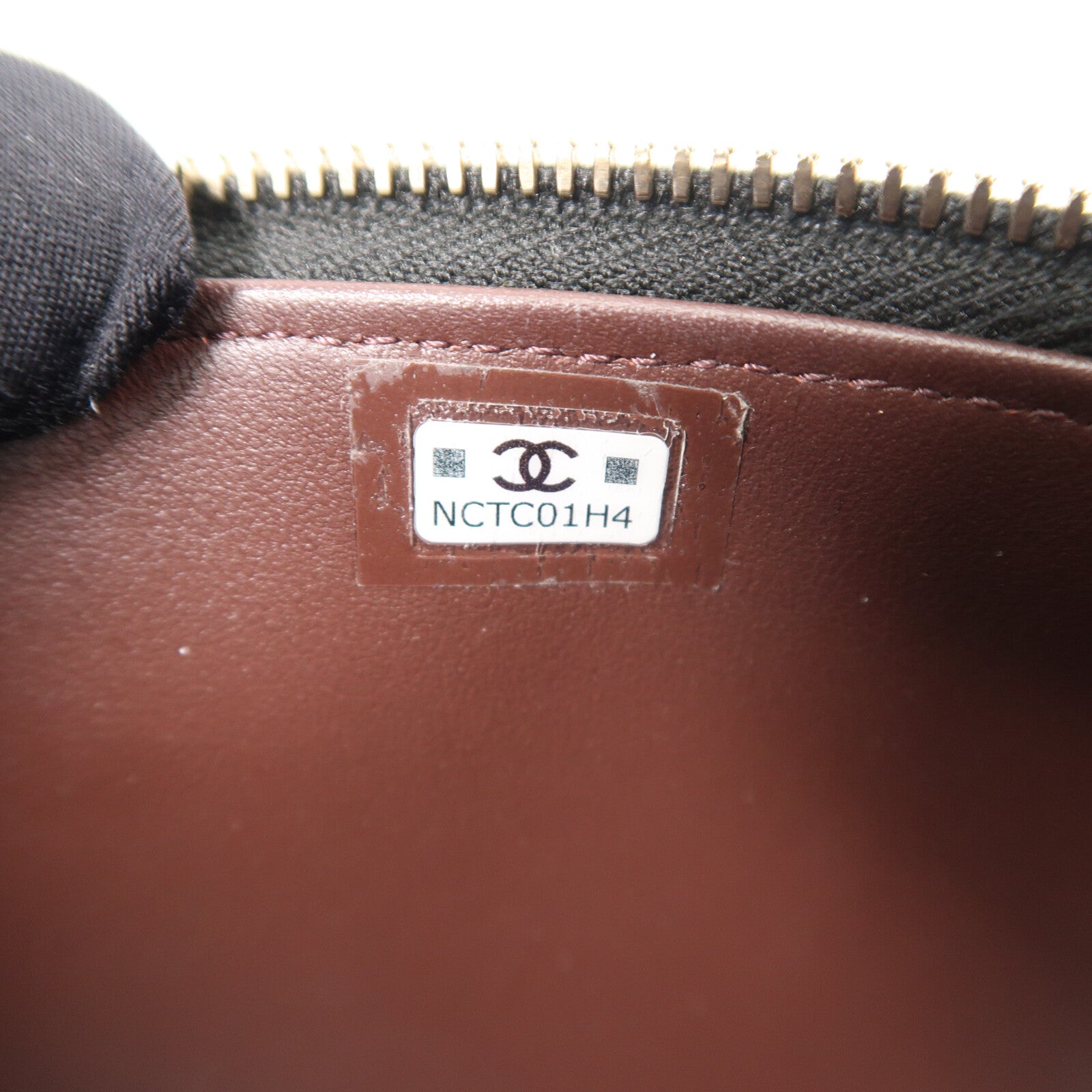 CHANEL 牛皮皮革Vantiy Case鏈帶肩背袋
