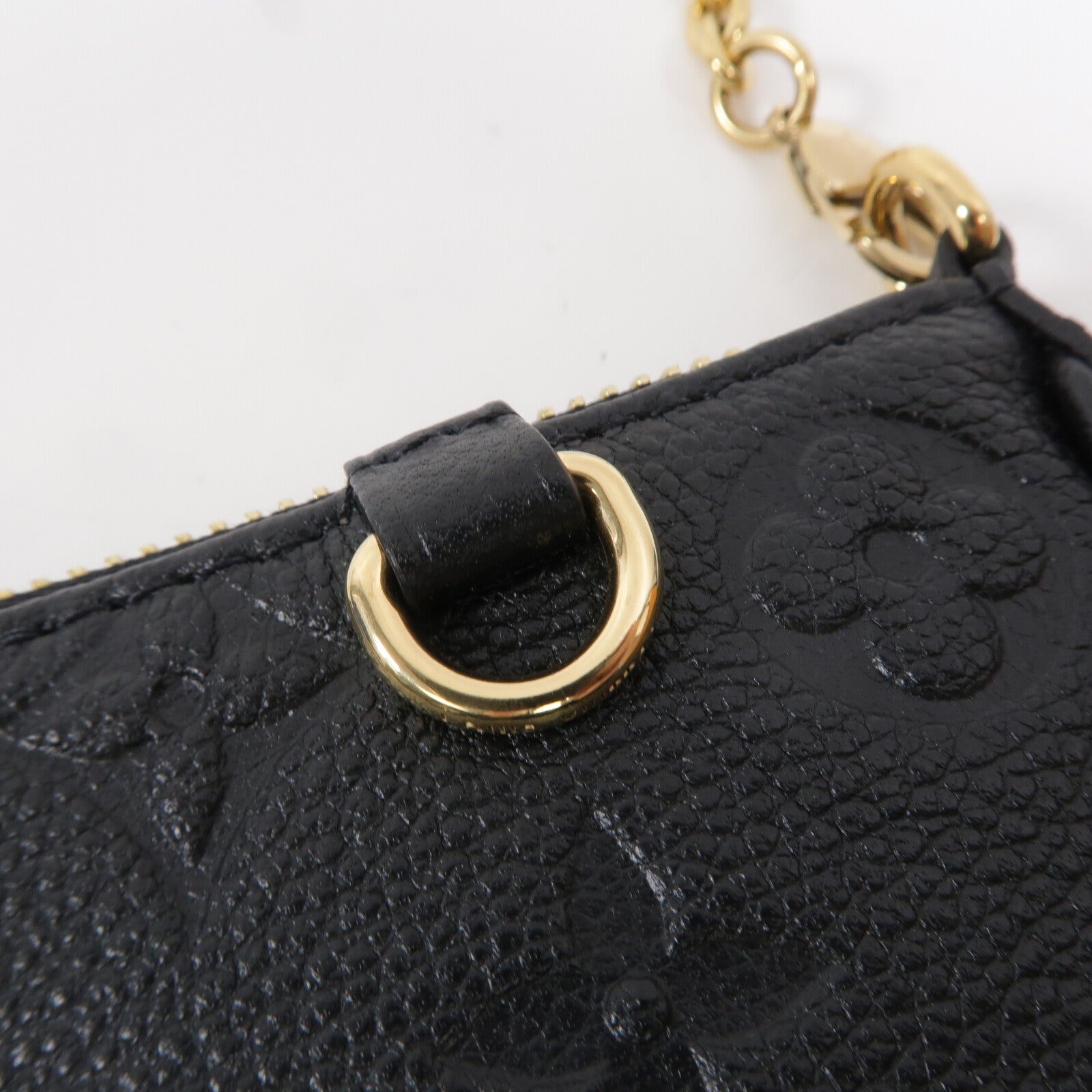 LOUIS VUITTON Monogram Empreinte Easy Pouch On Strap手挽肩背兩用袋