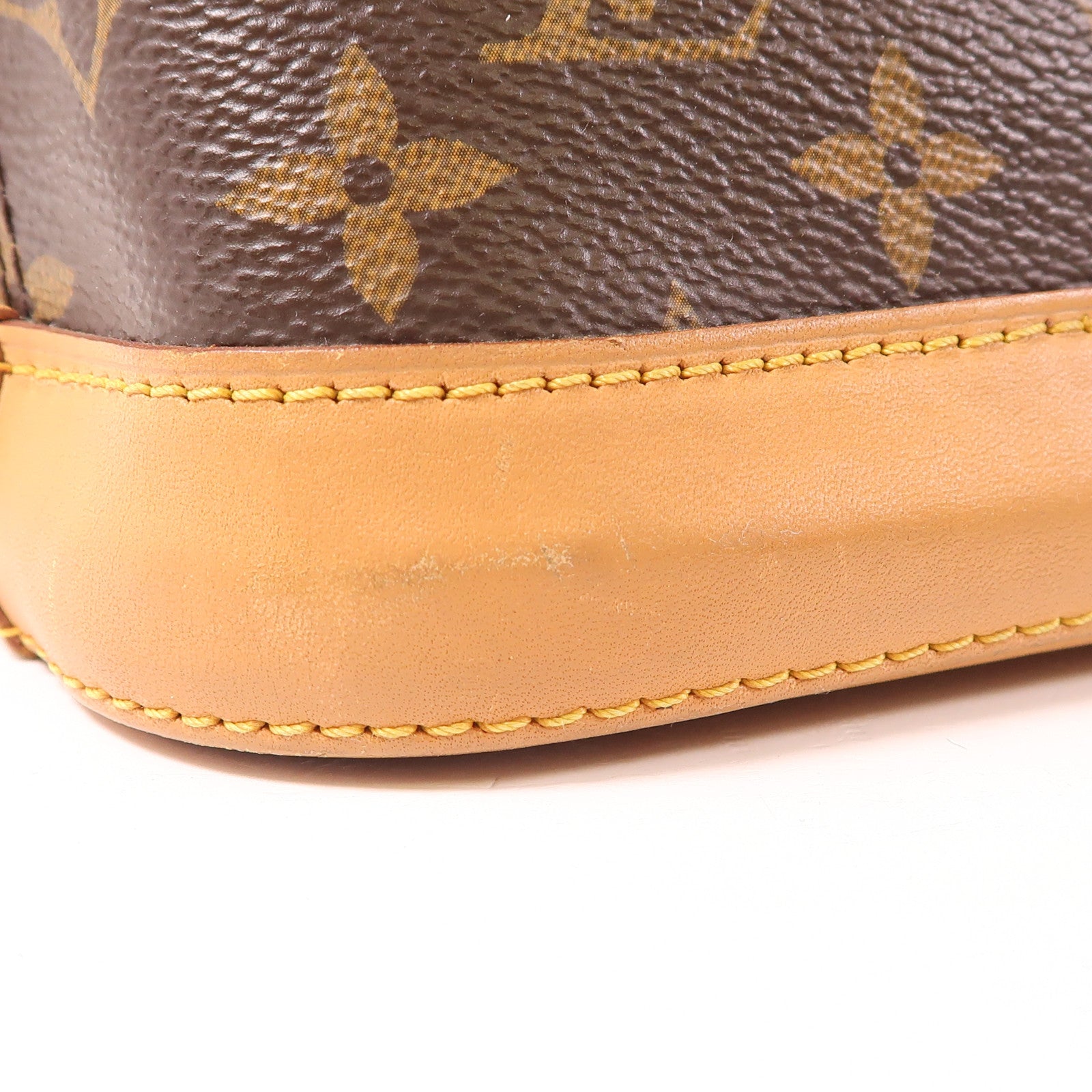 LOUIS VUITTON Monogram Alma BB金扣手挽肩背兩用袋