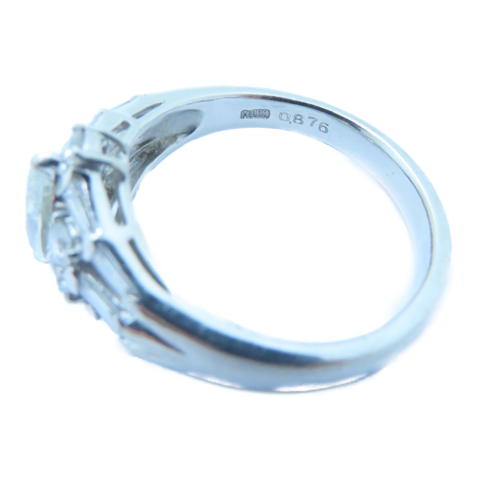 JEWELRY 【激減優惠】PT900鉑金Diamond Ring 0.876ct/0.88ct鑽石戒指US#9.25