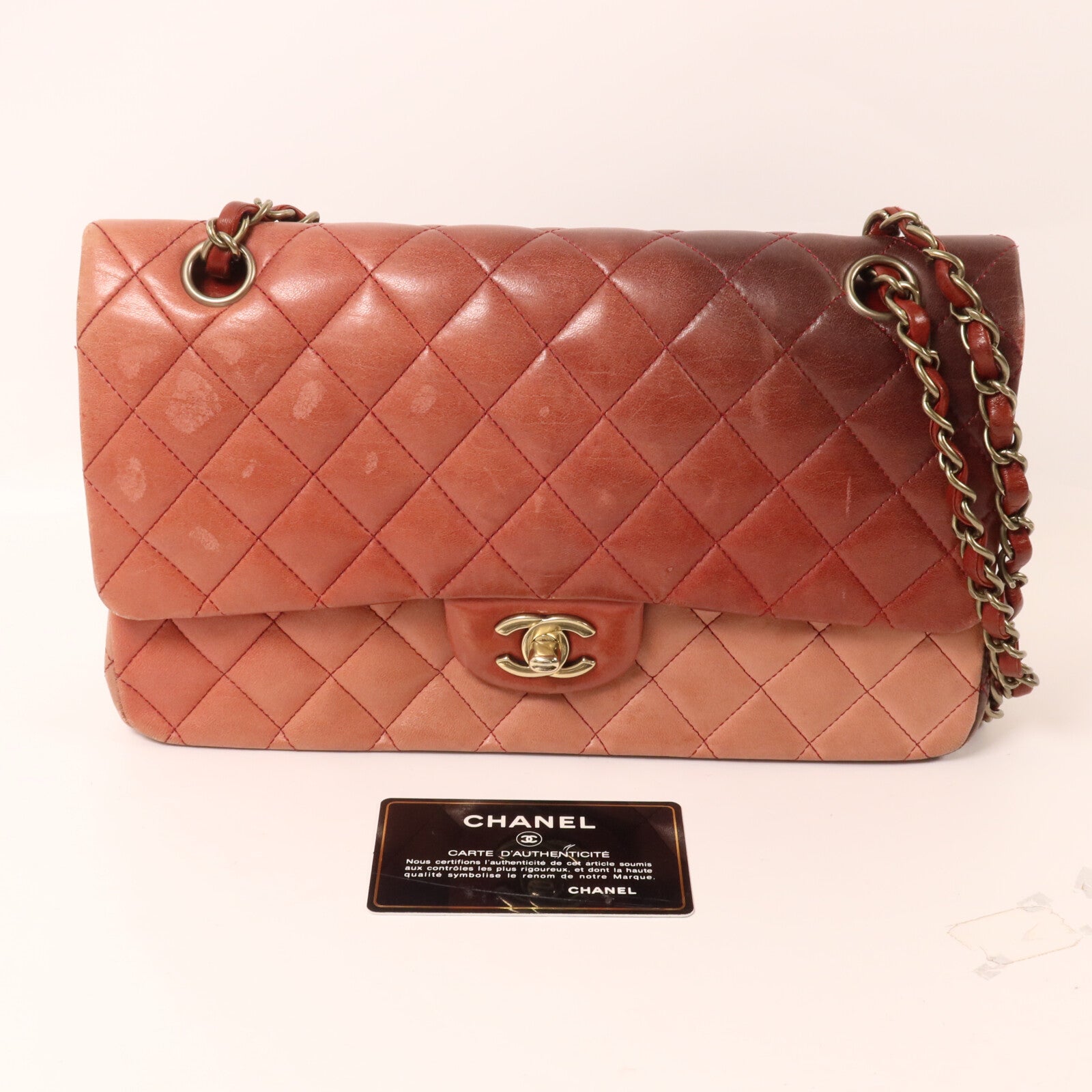 CHANEL 羊皮皮革Classic 25鏈帶肩背袋