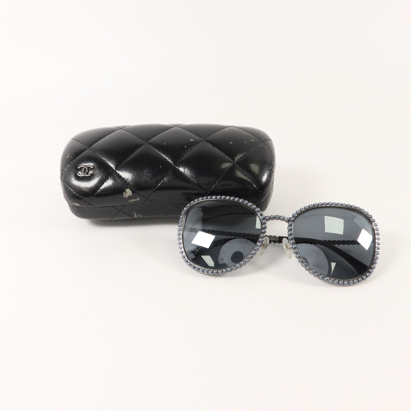 CHANEL PVC/金屬Sunglasses太陽眼鏡