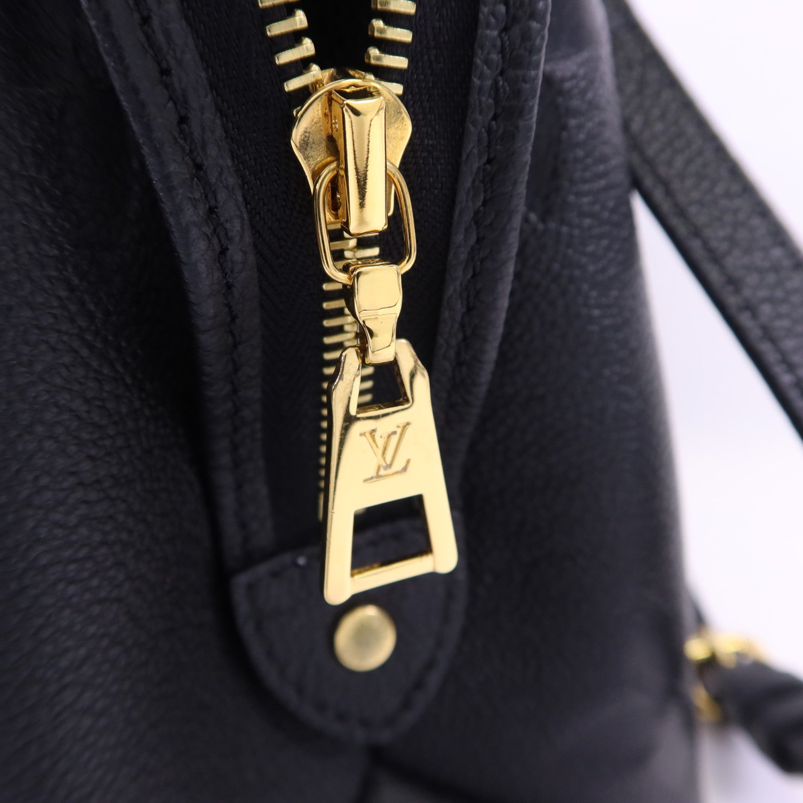 LOUIS VUITTON Monogram Empreinte Petit Palais金扣手挽肩背兩用袋