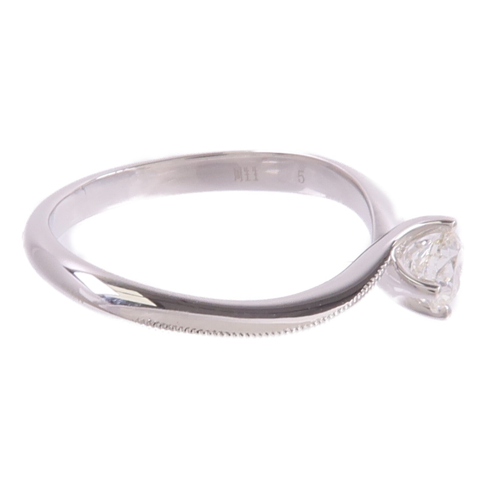 JEWELRY 18K白金Diamond Ring鑽石戒指