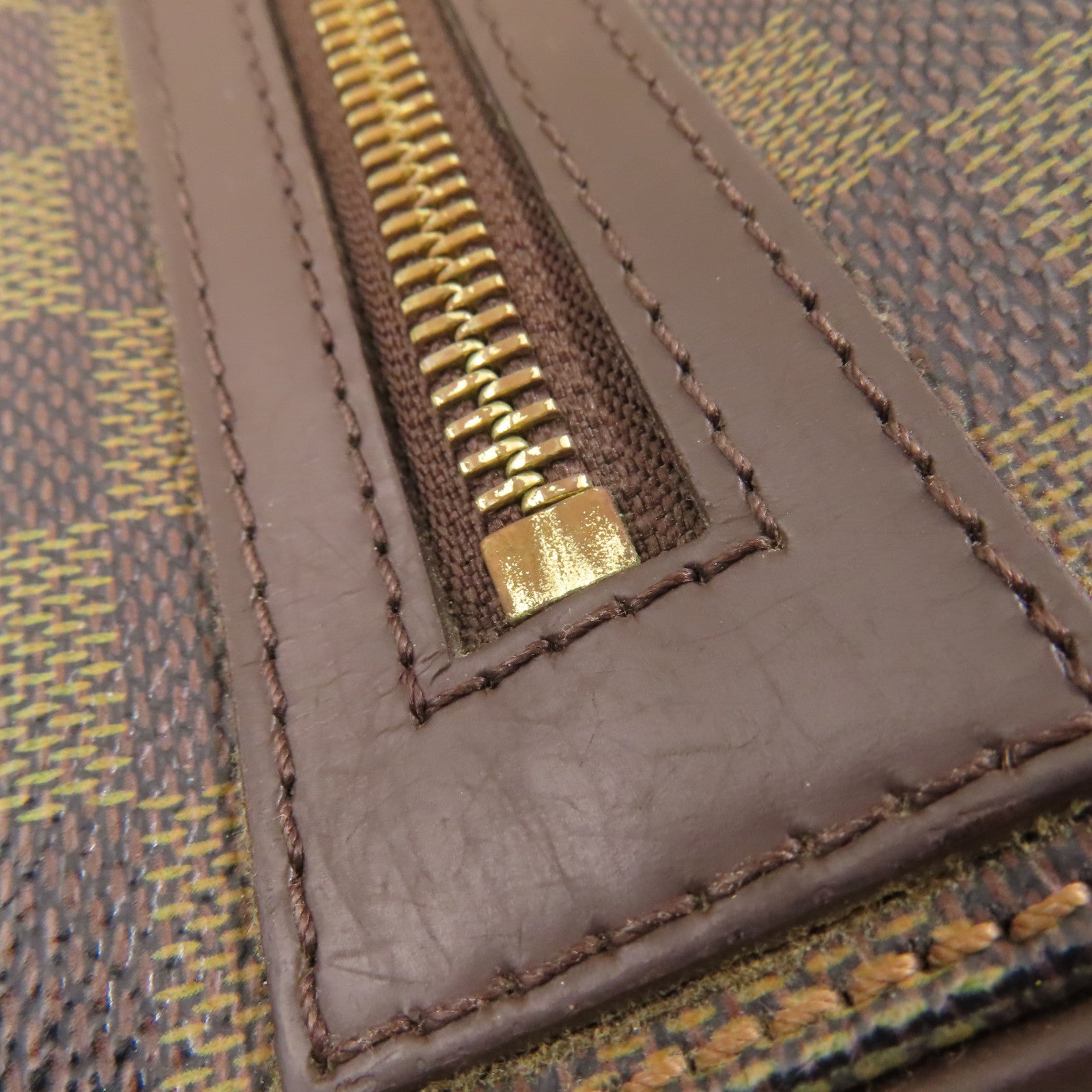 LOUIS VUITTON Damier Spencer Bag金扣肩背袋/斜挎包