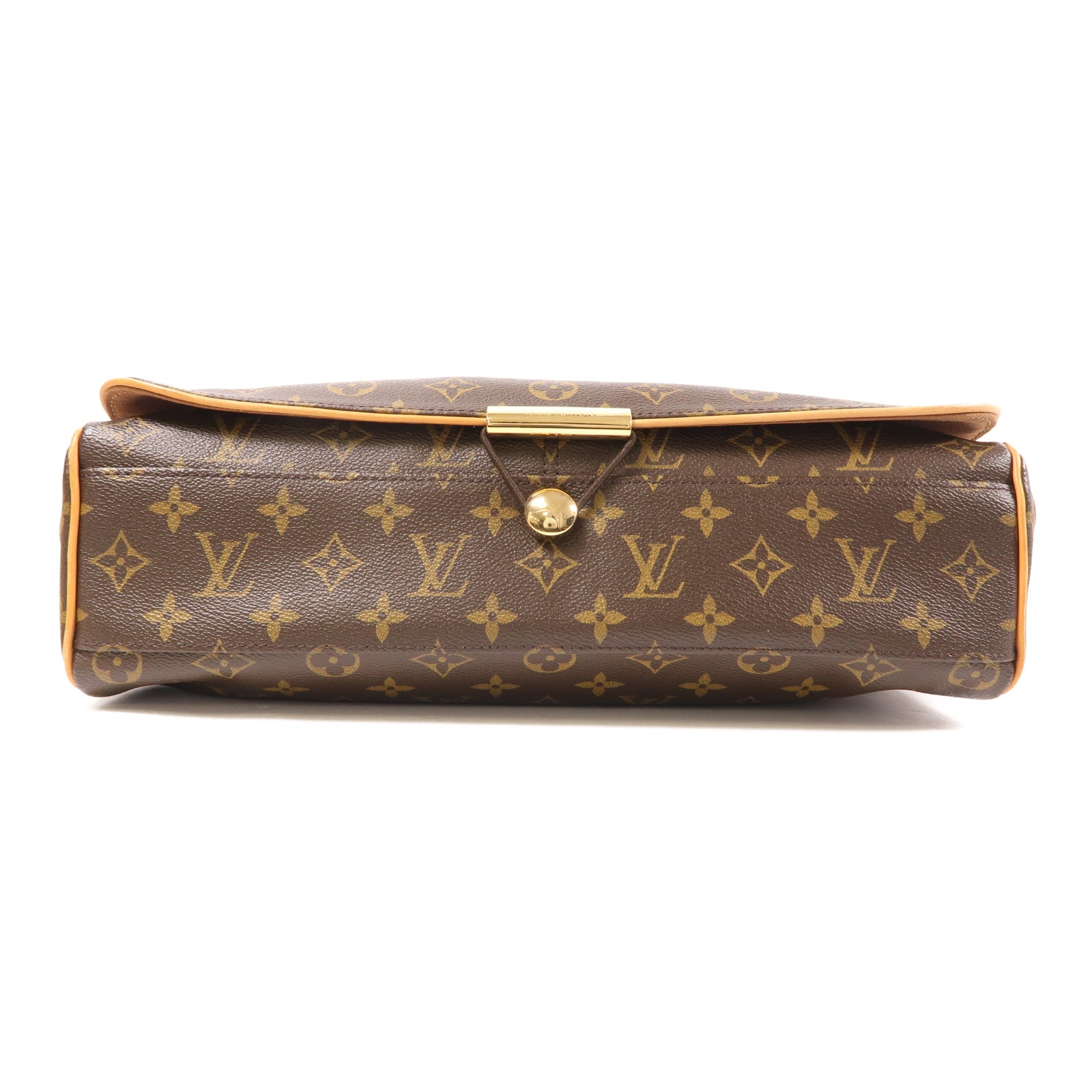 LOUIS VUITTON Monogram Valmy MM金扣肩背袋