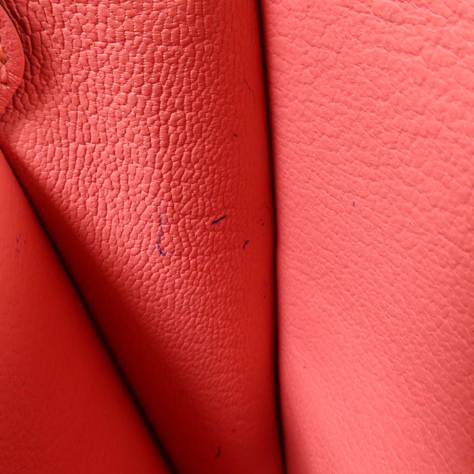 HERMES Evercolor皮革Roulis Mini肩背袋Rose Azalee