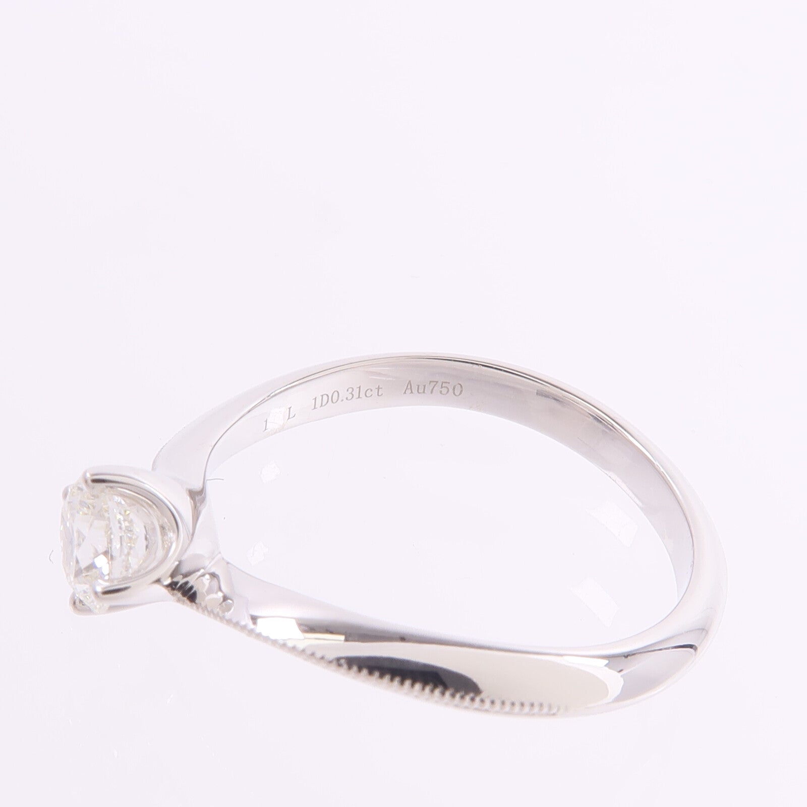 JEWELRY 18K白金Diamond Ring鑽石戒指