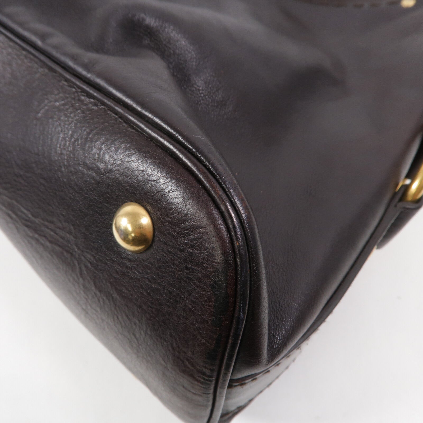 YVES SAINT LAURENT 牛皮皮革Muse Bag手挽袋