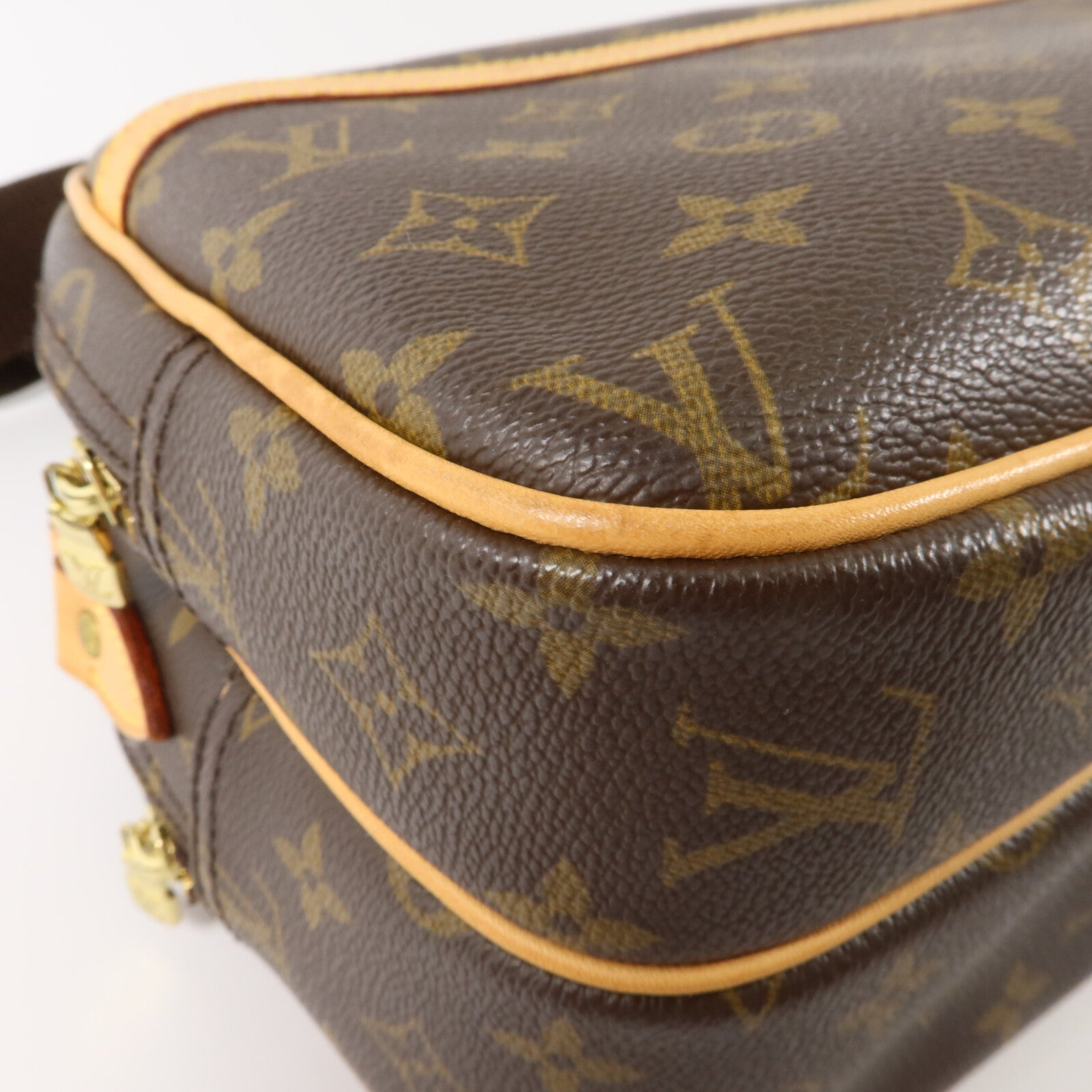 LOUIS VUITTON Monogram Reporter PM肩背袋