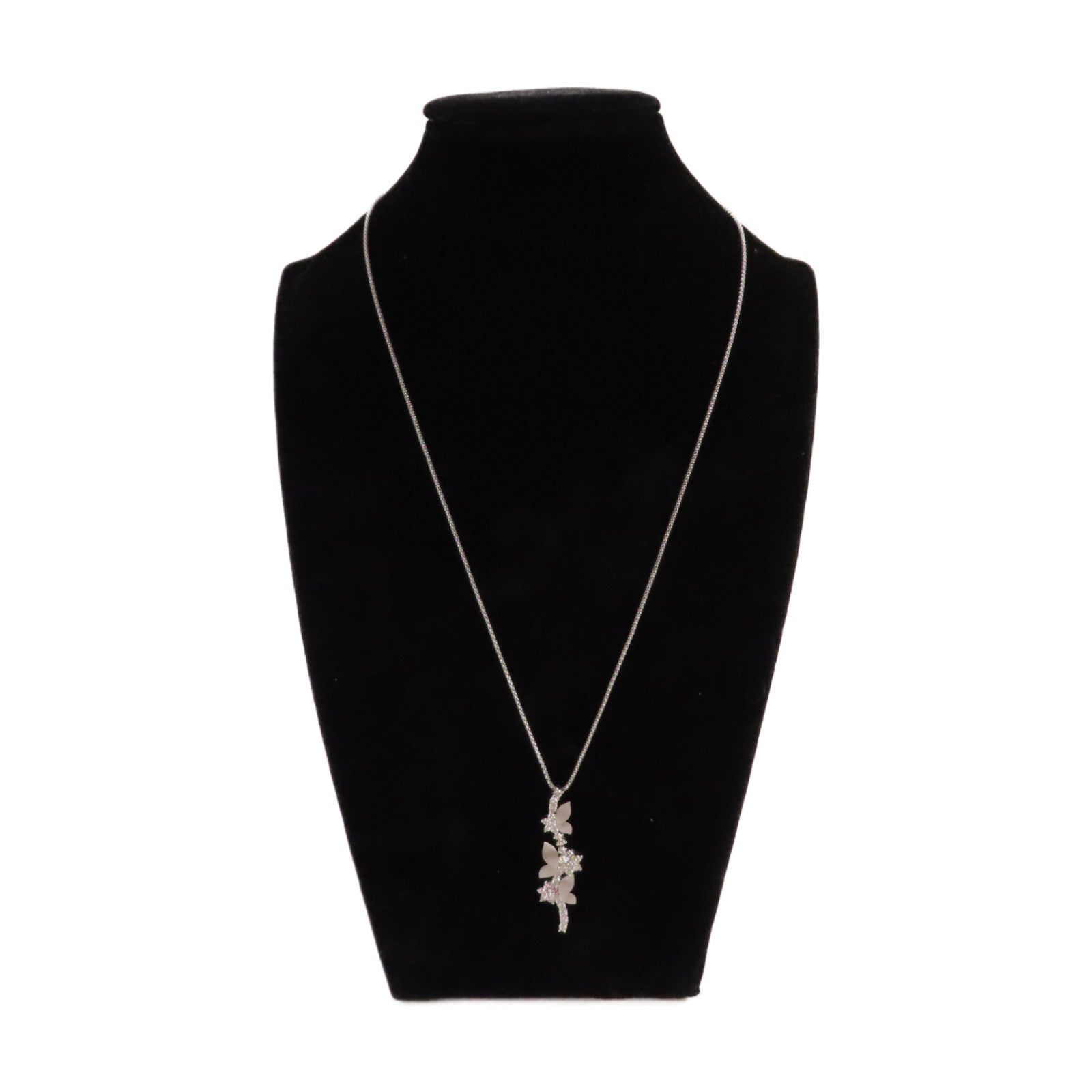 JEWELRY 18K白金Diamond Necklace 1.05ct鑽石項鍊