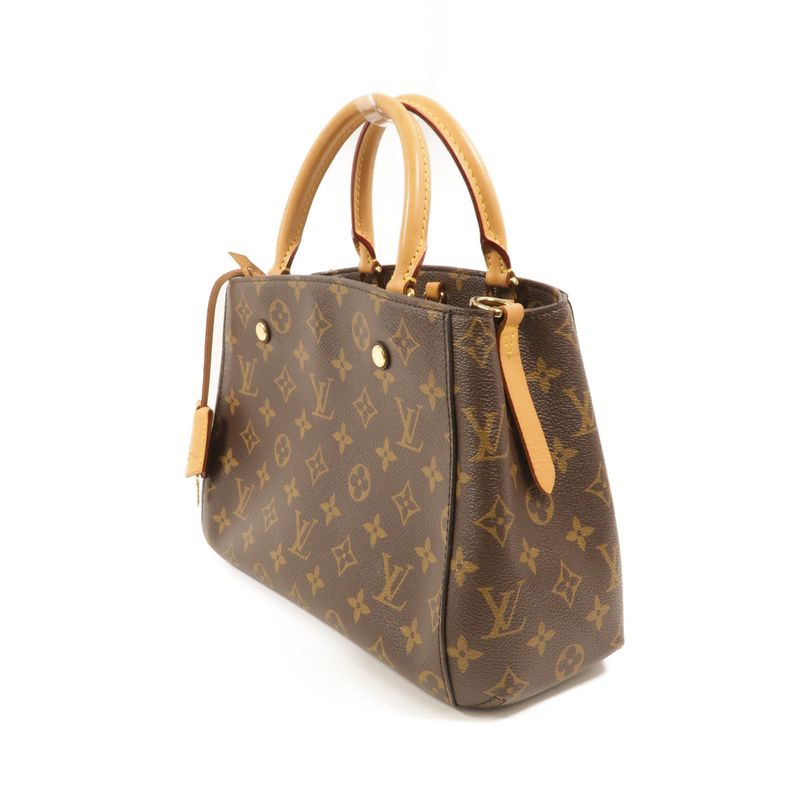 LOUIS VUITTON Monogram Montaigne BB手挽肩背兩用袋