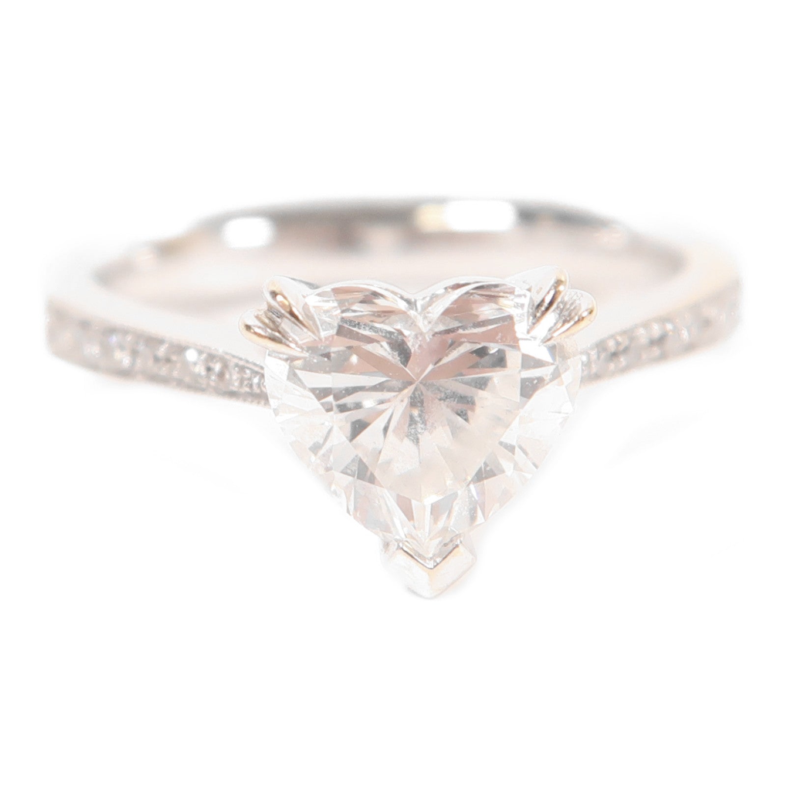 JEWELRY 【激減優惠】18K白金Diamond Ring 1.19鑽石戒指US#5.25