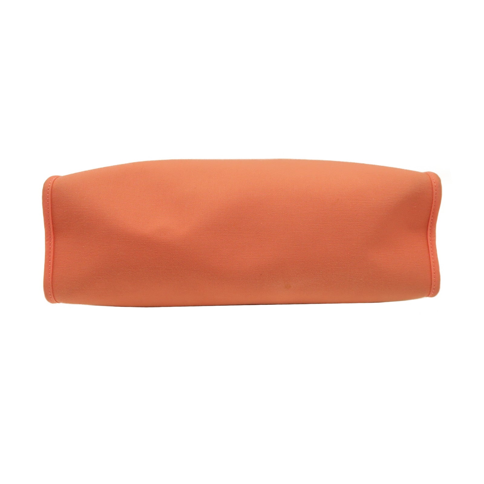 HERMES 帆布Herbag PM銀扣手挽肩背兩用袋粉紅色
