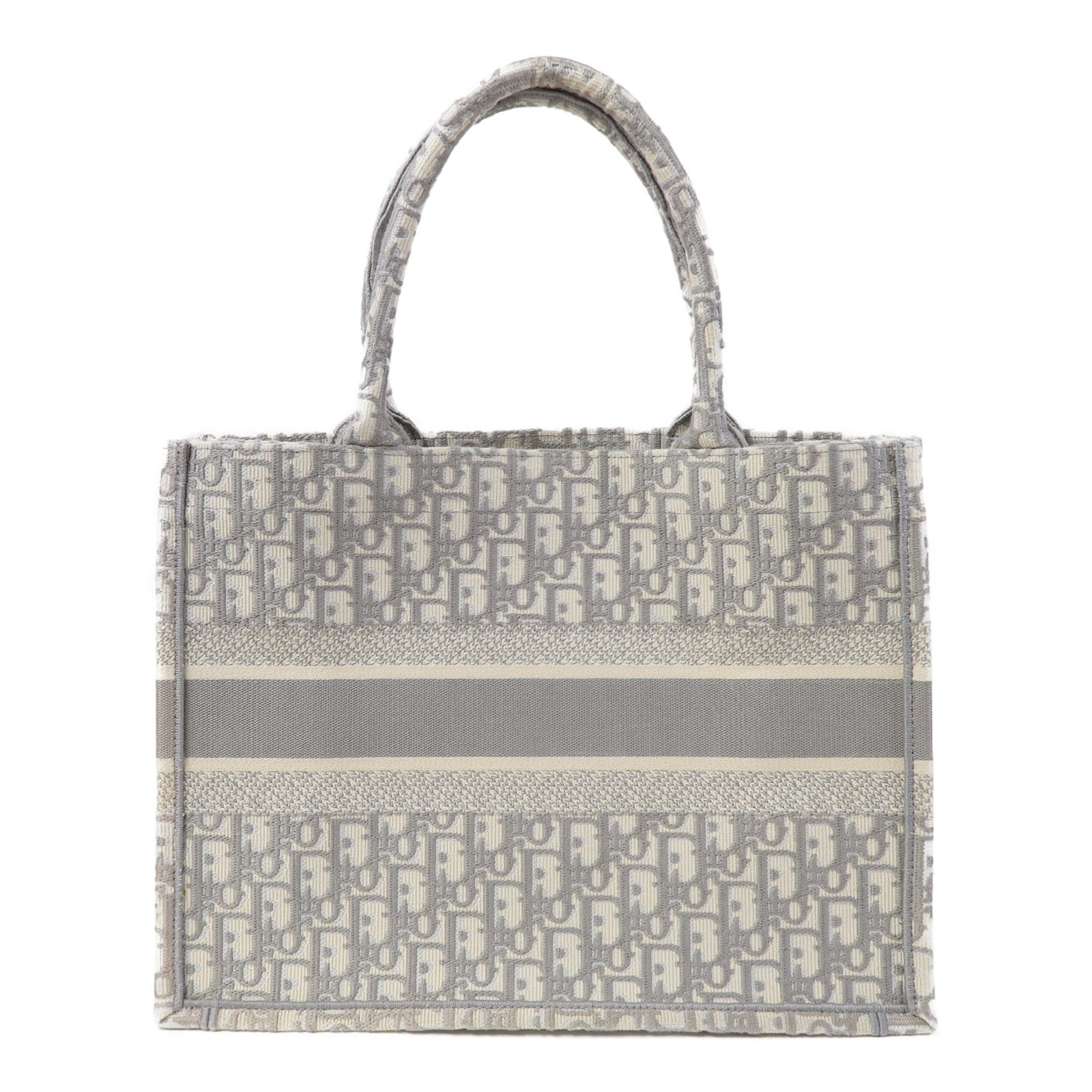 Dior 帆布Book Tote手挽袋灰色