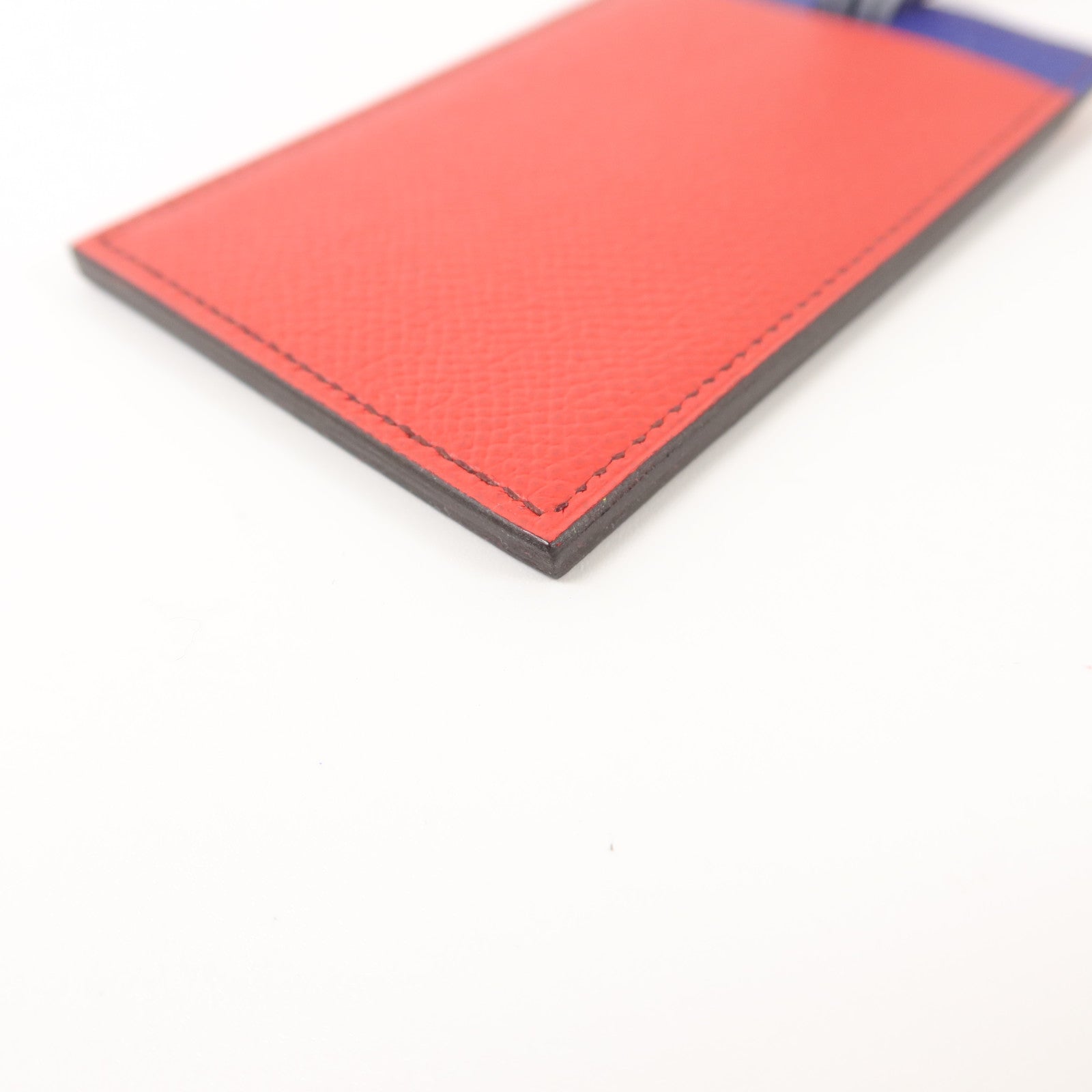 HERMES Epsom皮革Petit H Card Holder With Strap卡片套