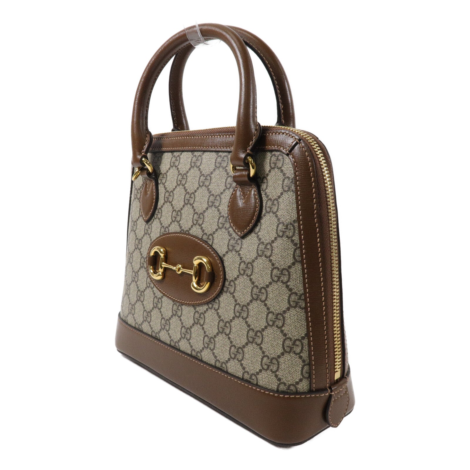 GUCCI 塗層帆布Horsebit 1955 Small肩背袋