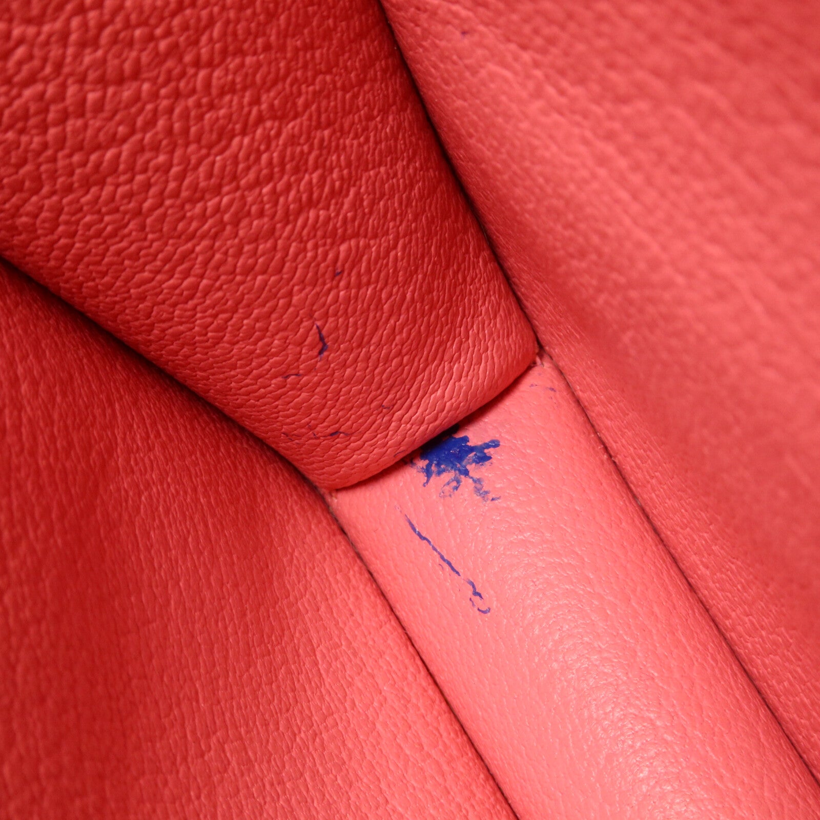 HERMES Evercolor皮革Roulis Mini肩背袋Rose Azalee