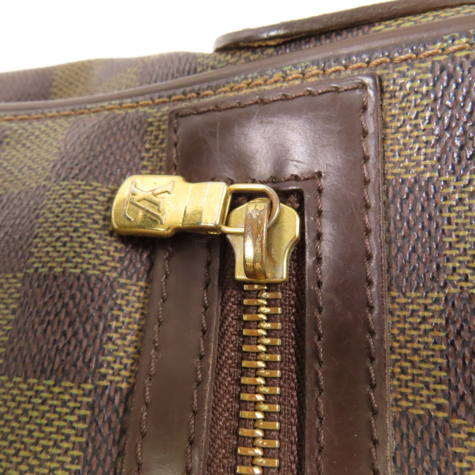 LOUIS VUITTON 【激減優惠】Damier Spencer Bag金扣肩背袋/斜挎包