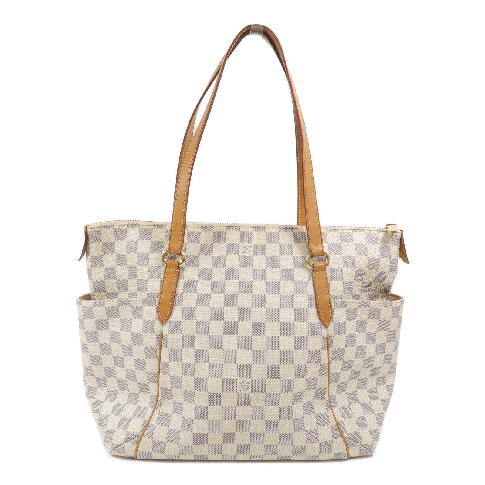 LOUIS VUITTON Damier Azur Totally MM肩背袋