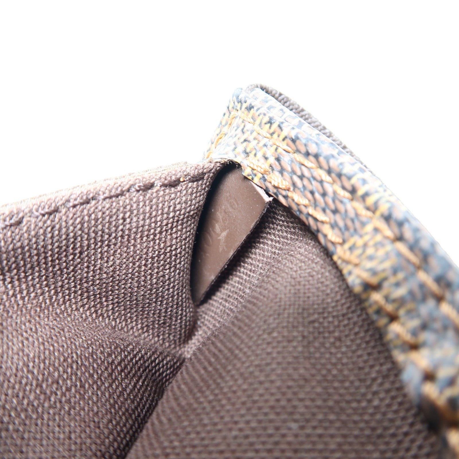 LOUIS VUITTON 【激減優惠】Damier Ebene Geronimos金扣腰包啡色
