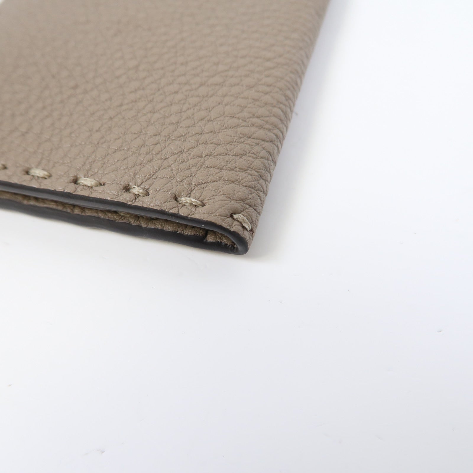 FENDI 【激減優惠】牛皮皮革Card Case卡片套米色
