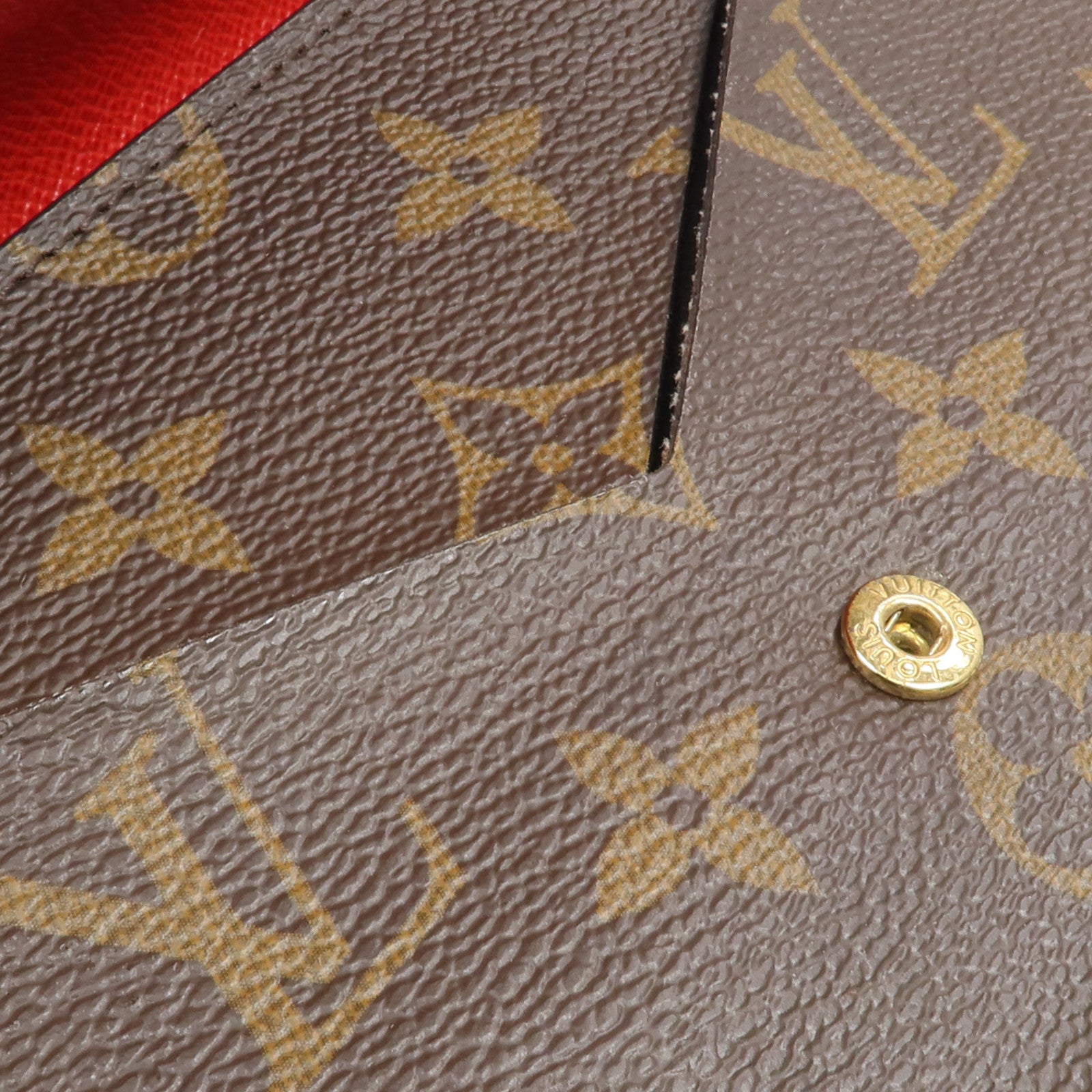 LOUIS VUITTON Monogram Portefeuille Jeanne長錢包