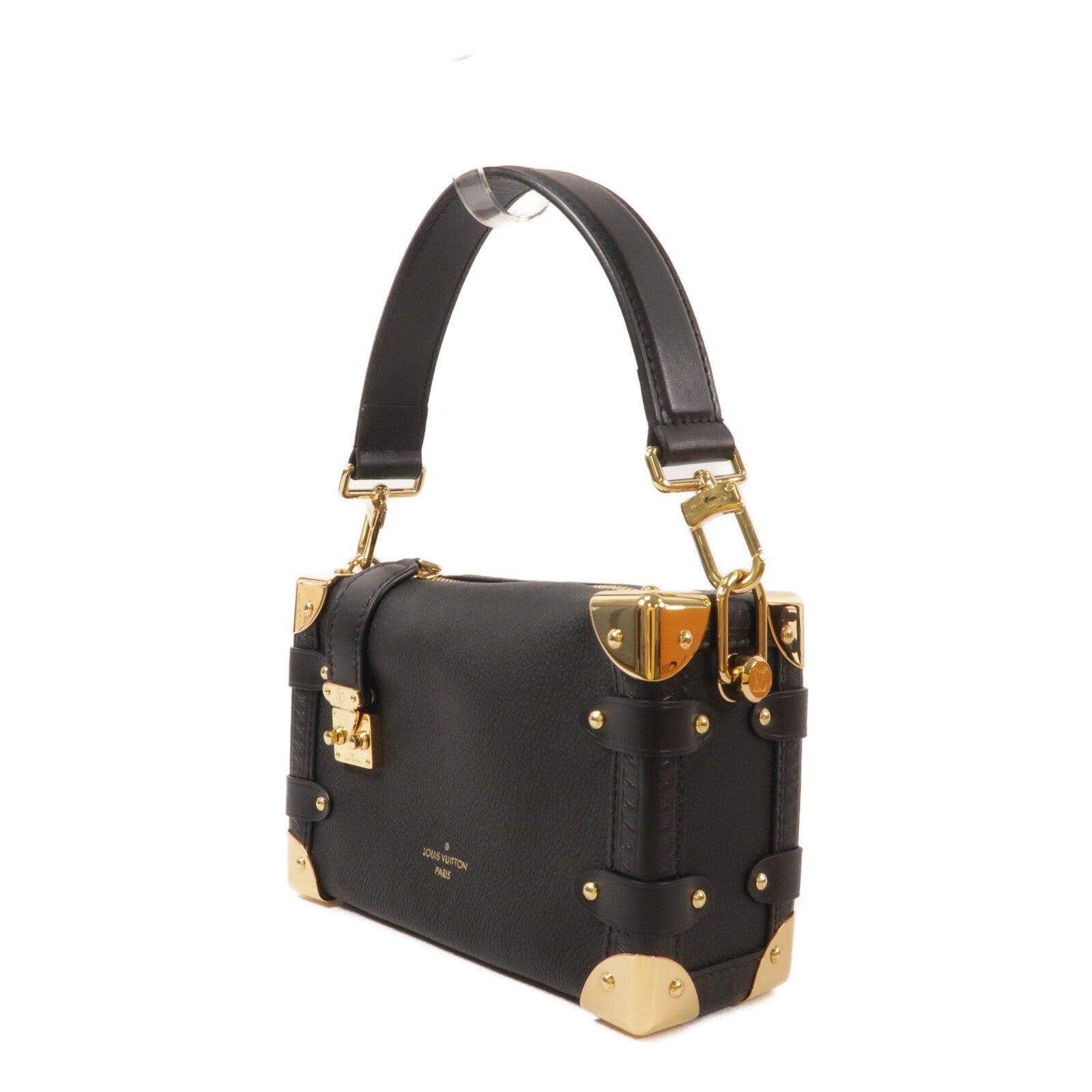 LOUIS VUITTON 牛皮皮革Side Trunk PM手挽肩背兩用袋