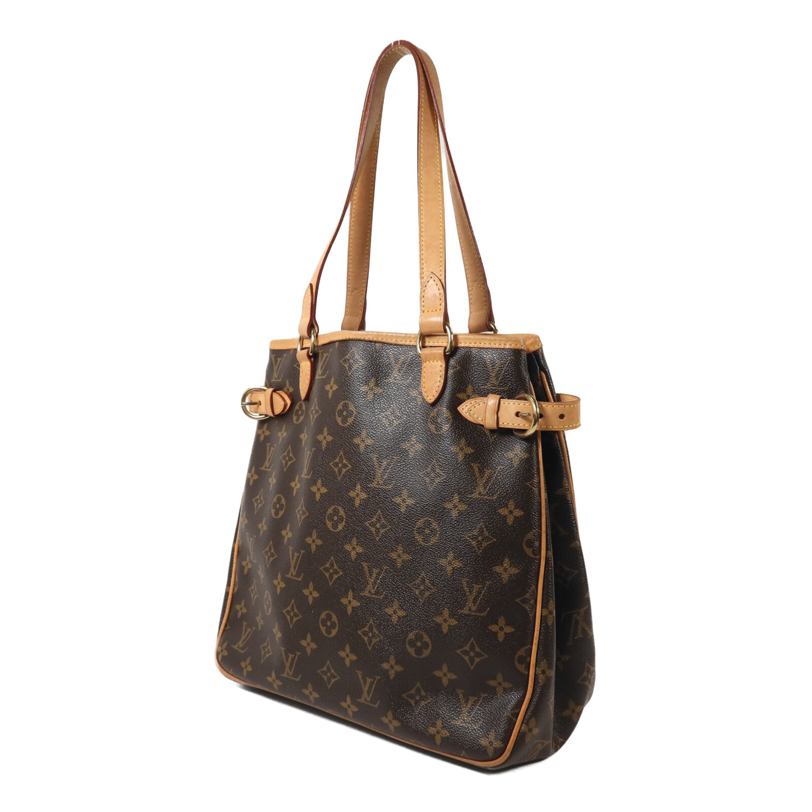 LOUIS VUITTON Monogram Batignolles金扣肩背袋